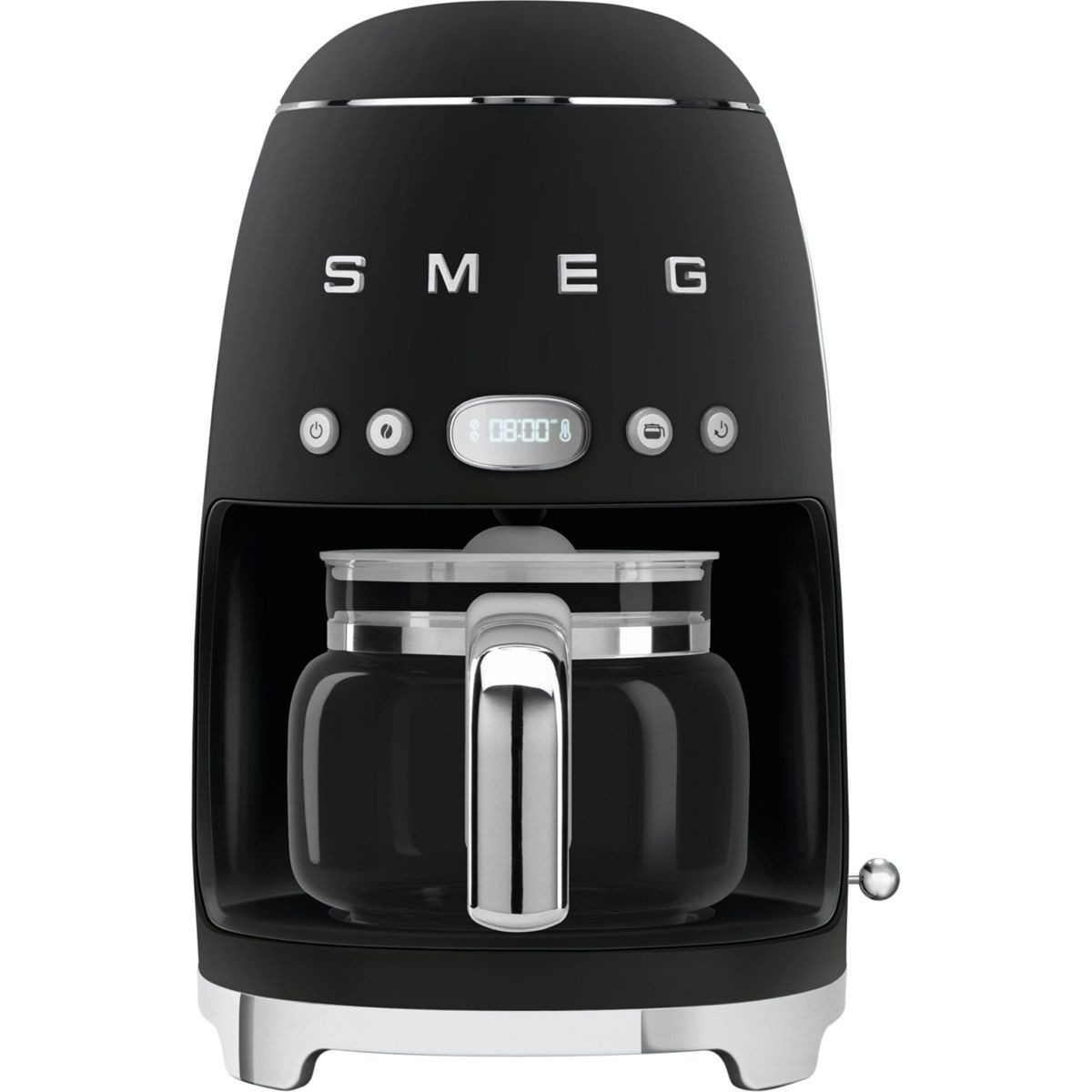 Smeg Kaffee- /Teestation DCF02BLMEU Filter Kaffeemaschine Schwarz-Matt