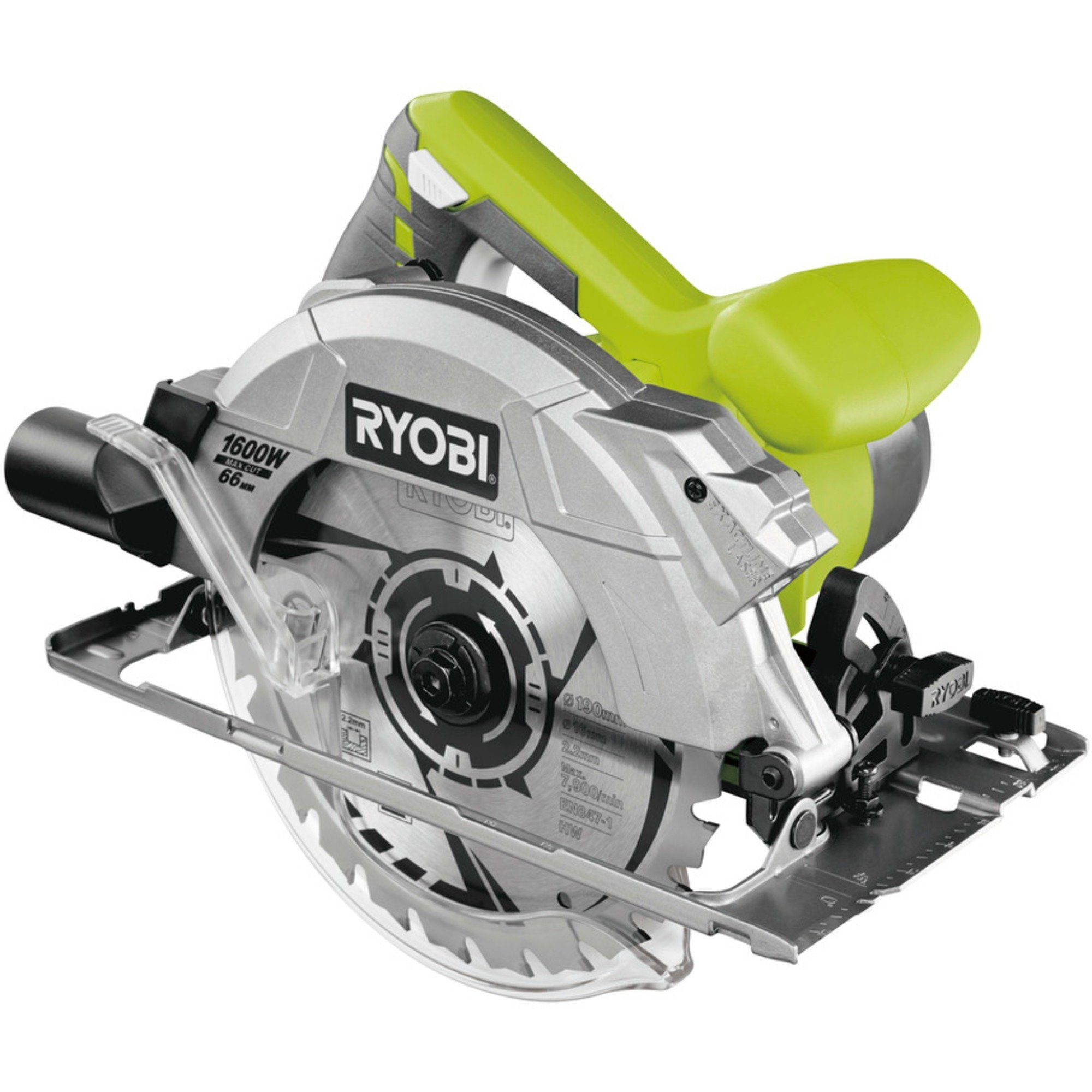 Ryobi Kappsäge Ryobi Handkreissäge RCS1600-K, (1.600 Watt)