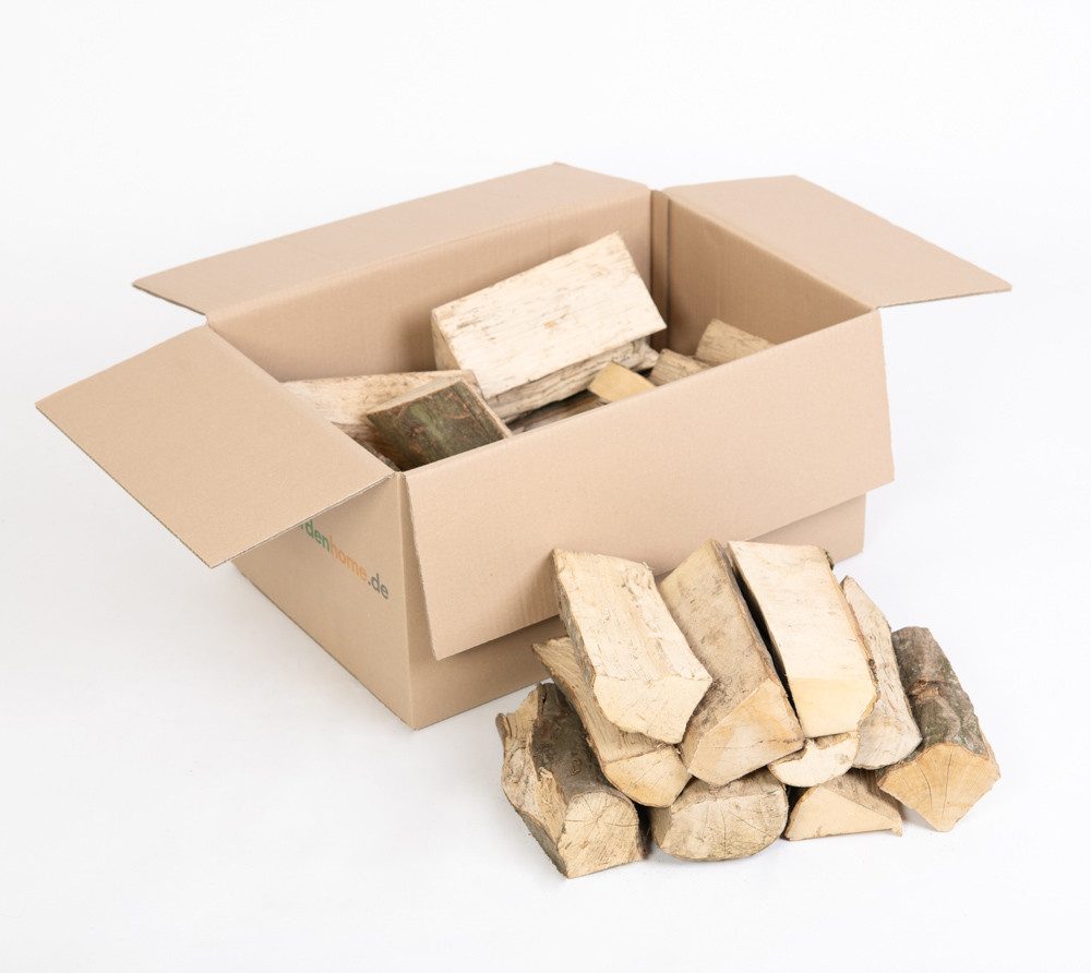 WESTMANN Kaminholz Buche kammergetrocknet, (1-St), Kammergetrocknetes Buchenholz, 30kg geliefert, Restfeuchte (20)