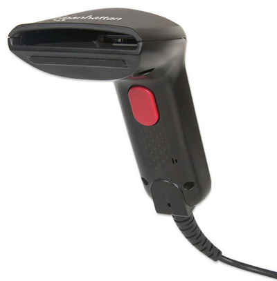 MANHATTAN Manhattan Barcodescanner Kontakt CCD USB 60mm schwarz Handscanner