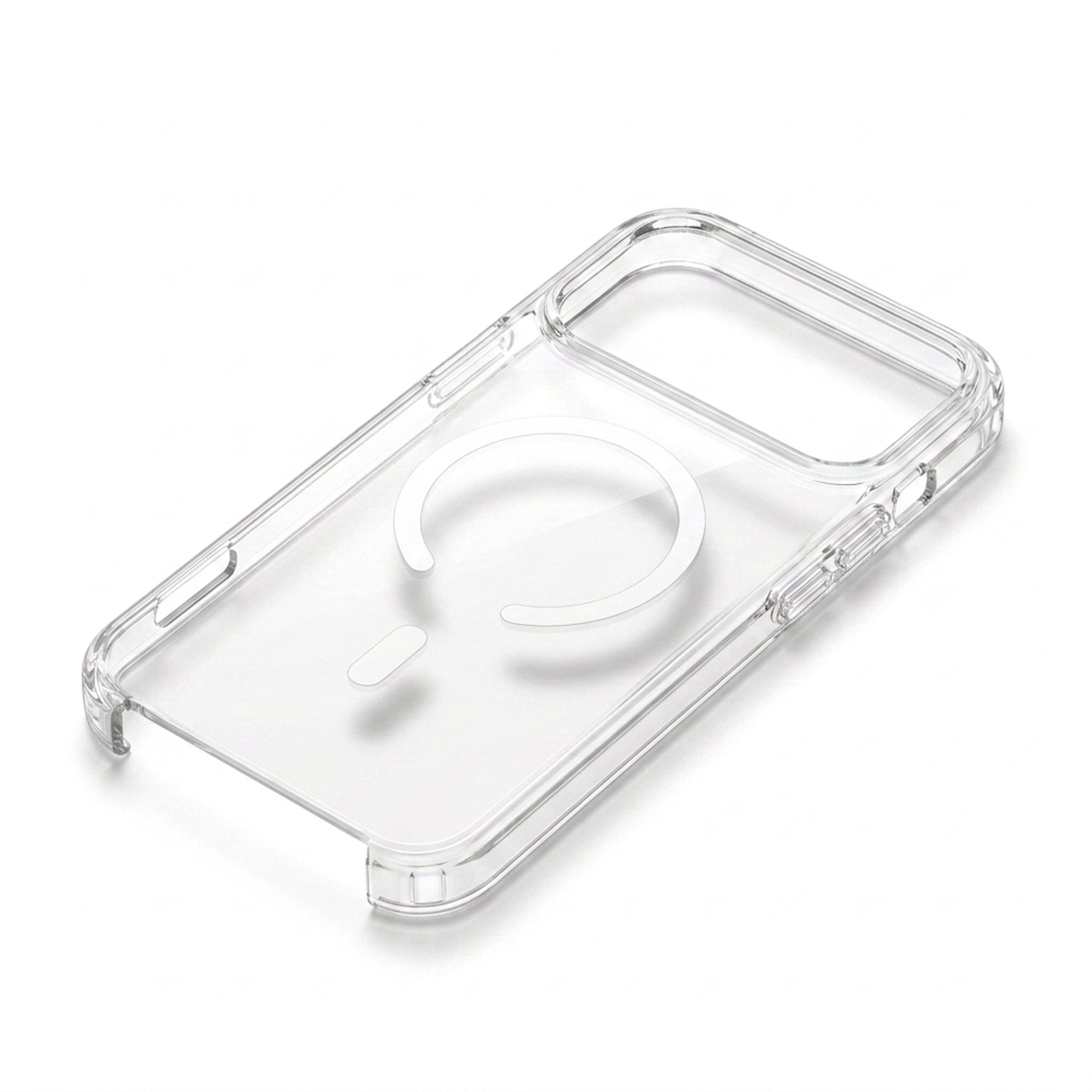 Futurea Handyhülle Hardcase Transparent für iPhone 18 Pro & Pro Max, MagSafe kompatibel 6,3" - 6,9", Clear Case auch für iPhone 17 Pro / 17 Pro Max und Anti Ver – Bild 2 von 5