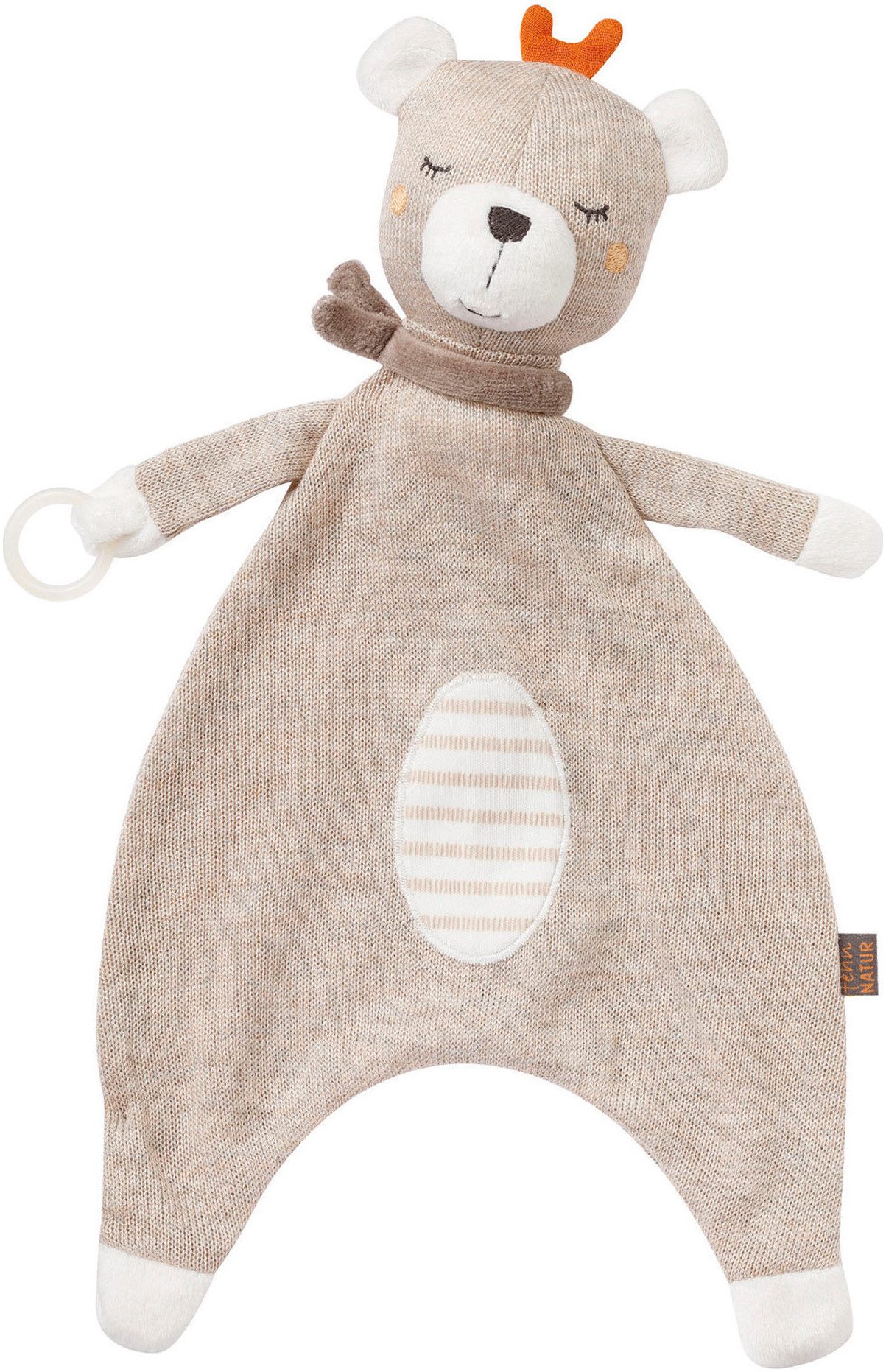 Kuscheltuch fehnNATUR, Schmusetuch Teddy
