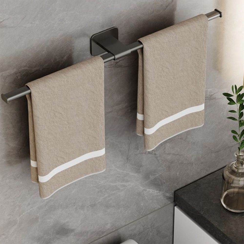 Haiaveng Handtuchhalter Handtuchhalter, ohne Bohren Habdtuchhalterung, für Badezimmer, Schlafzimmer, 40cm, Küche