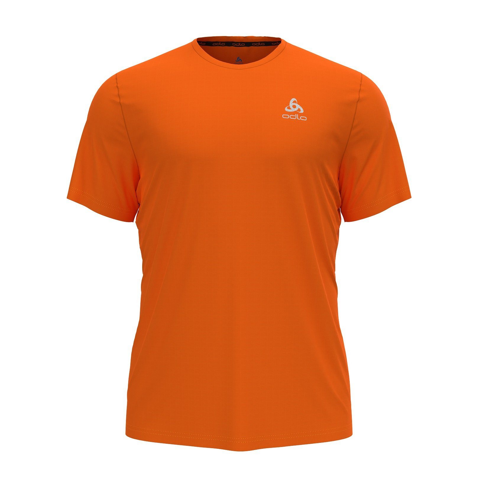Odlo T-Shirt Wander-/Lauftshirt Crew Neck Essential Flyer orange Herren