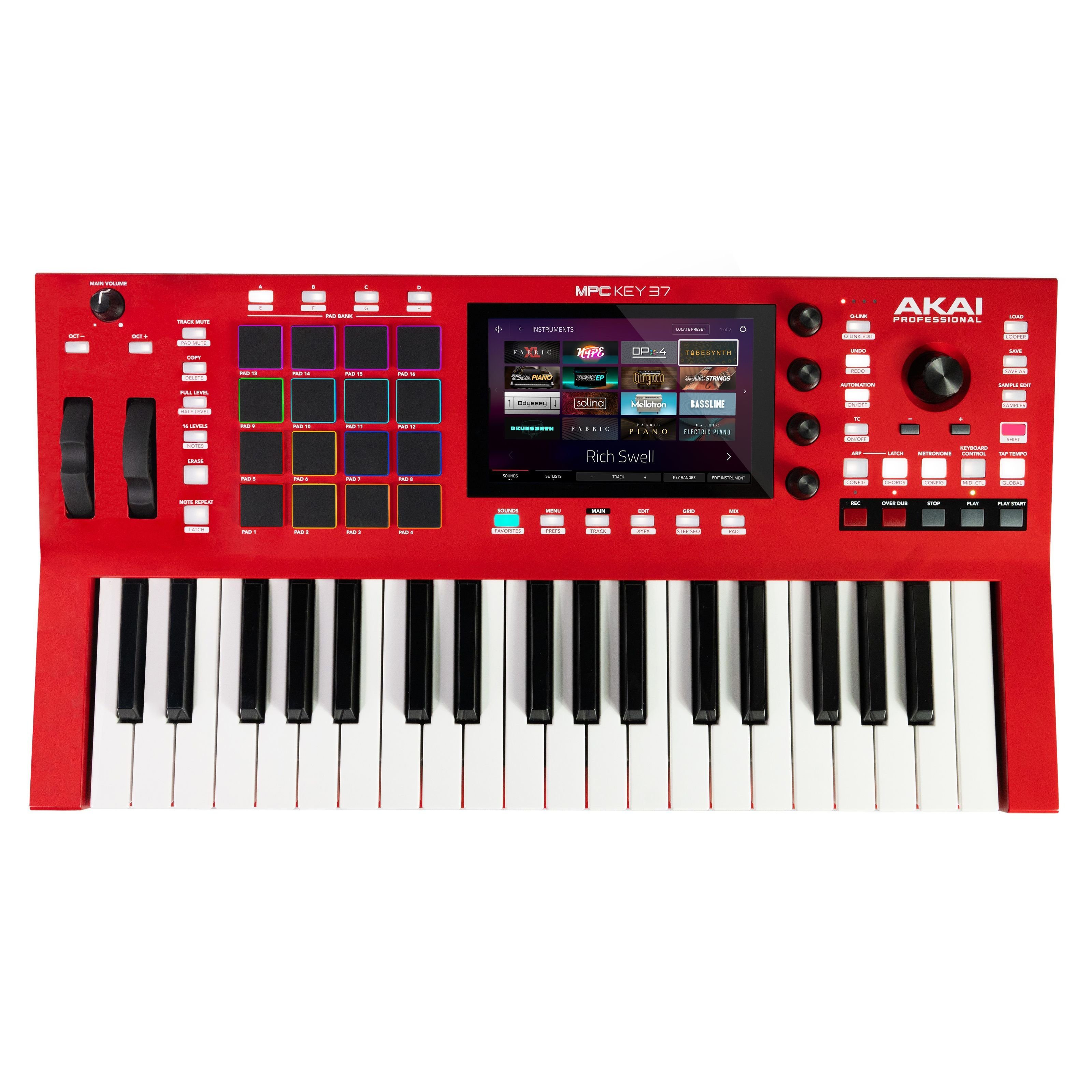 Akai Synthesizer (Groove-Tools, Sampler), MPC Key 37 - Sampler