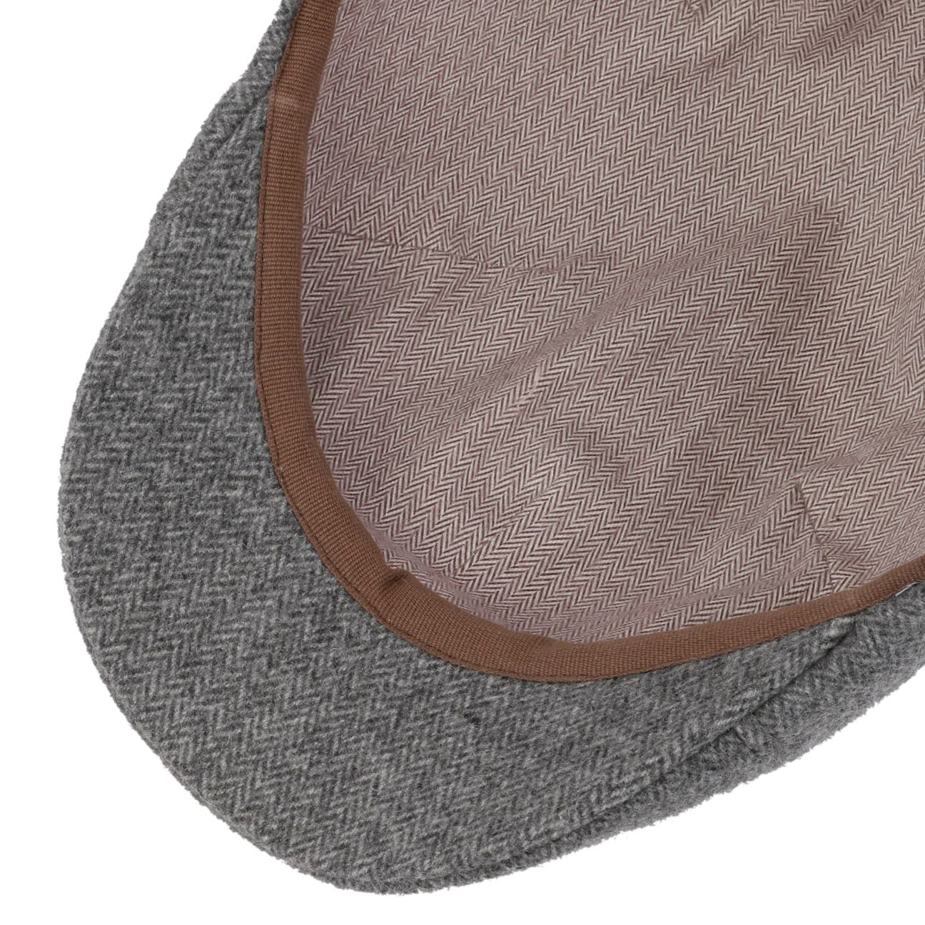 Stetson Flat Cap (1-St) Schirmmütze mit Schirm, Made in the EU