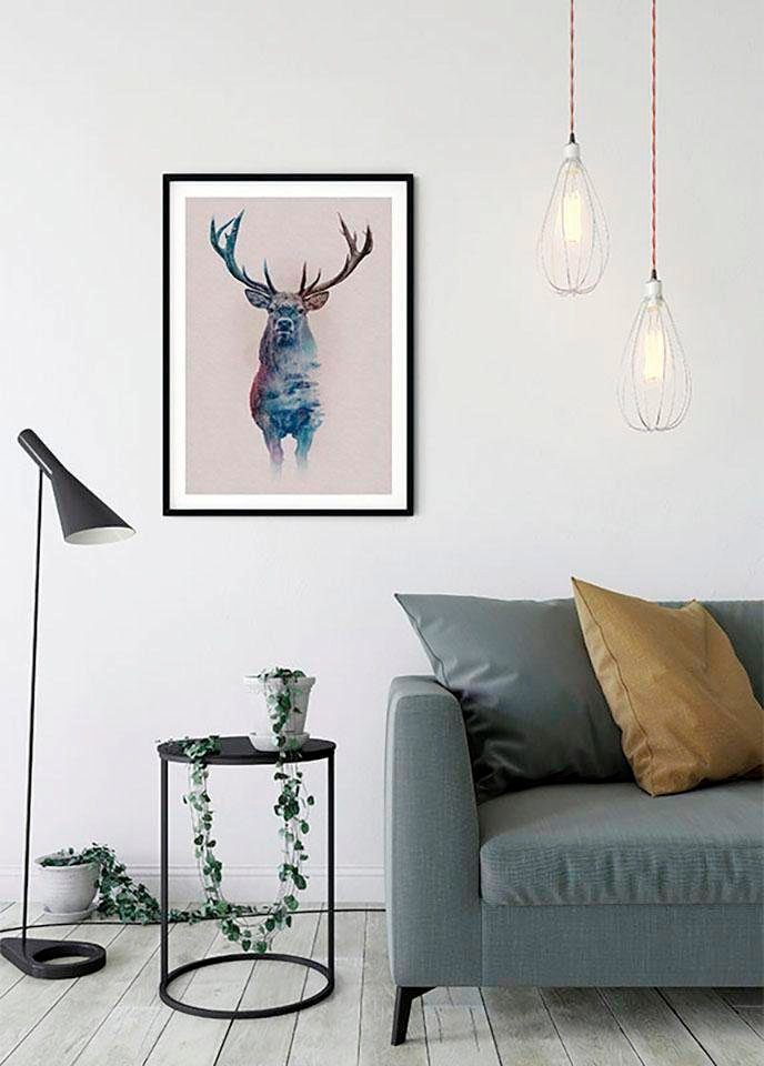 Tiere Komar Animals Wohnzimmer Poster (1 Forest Kinderzimmer, Deer, Schlafzimmer, St),