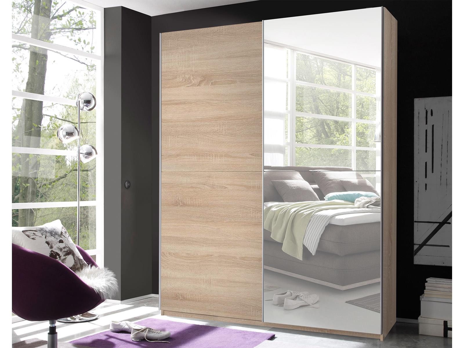 Pol-Power Schwebetürenschrank 170 x 196 x 60 cm (B/H/T)
