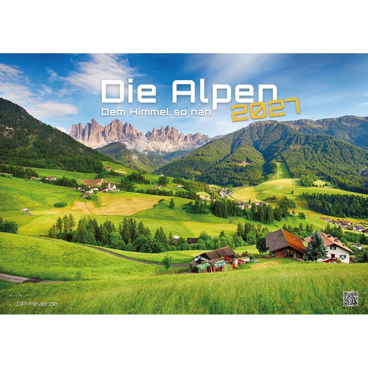 Wandkalender Die Alpen - dem Himmel so nah - 2027 - Kalender DIN A3