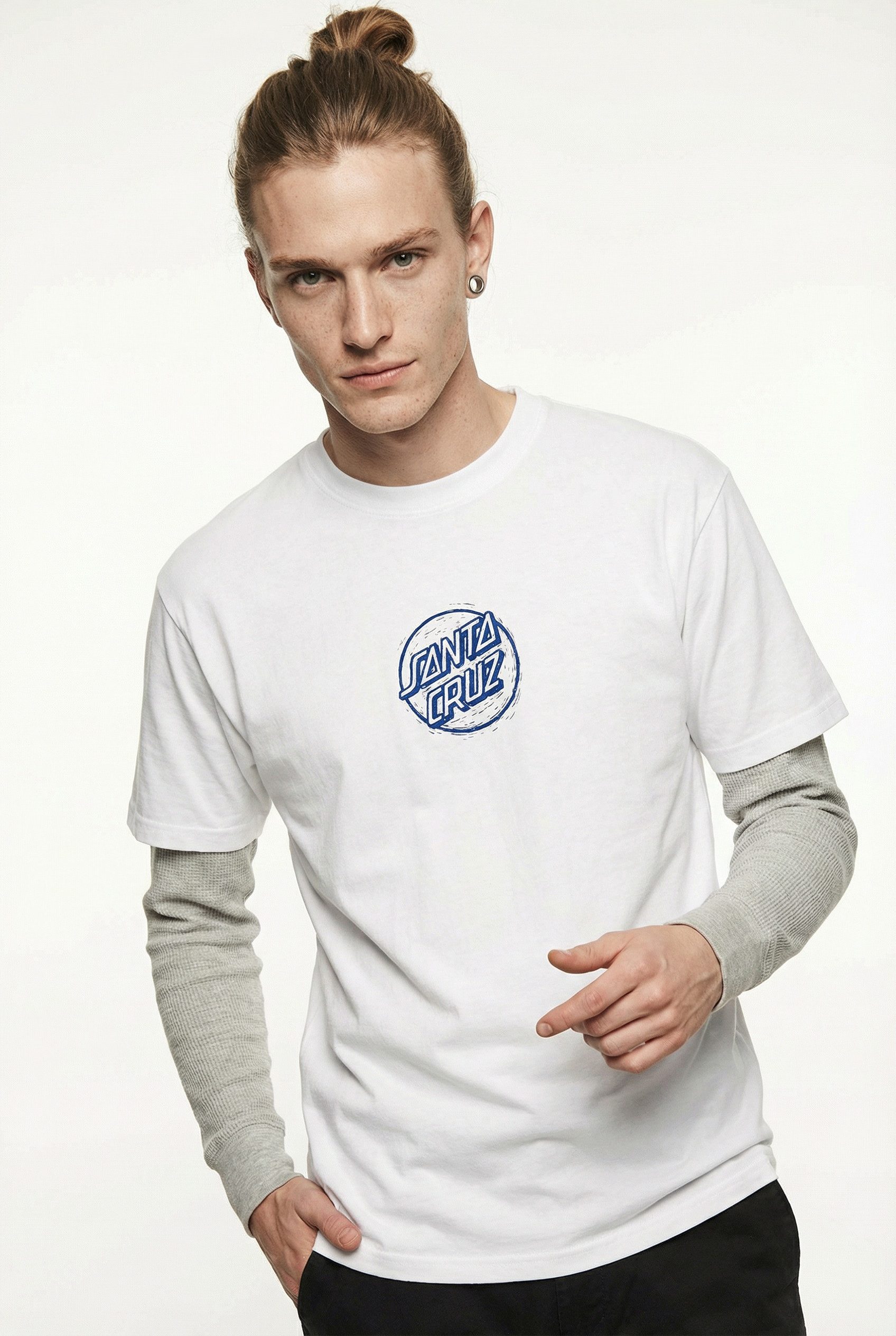 Santa Cruz T-Shirt STAMPED OPUS FRONT T-SHIRT für sportliche Aktivitäten, sportlicher Stil, für Sportmode