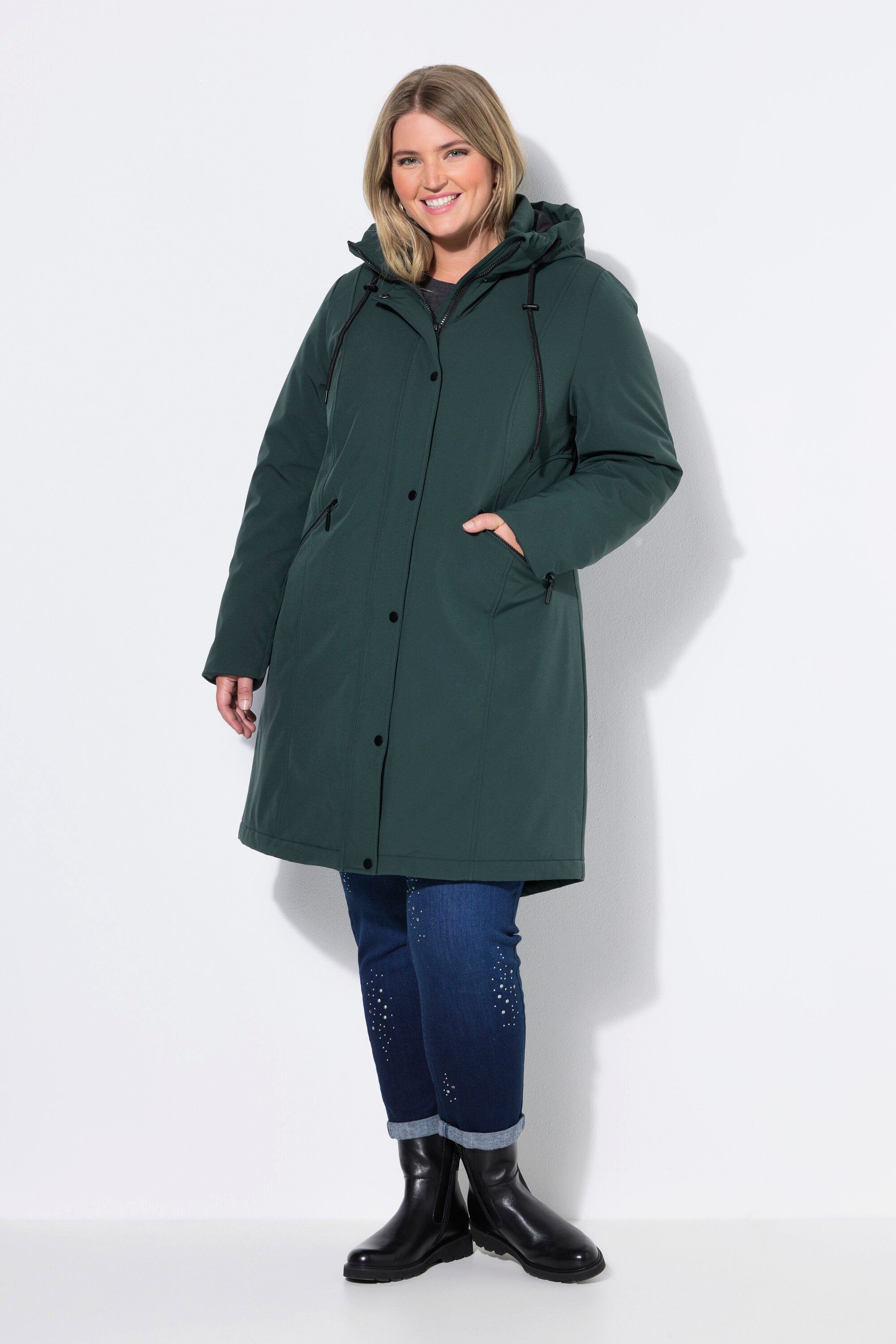 Ulla Popken Funktionsjacke HYPRAR Funktionsjacke wasserabweisend