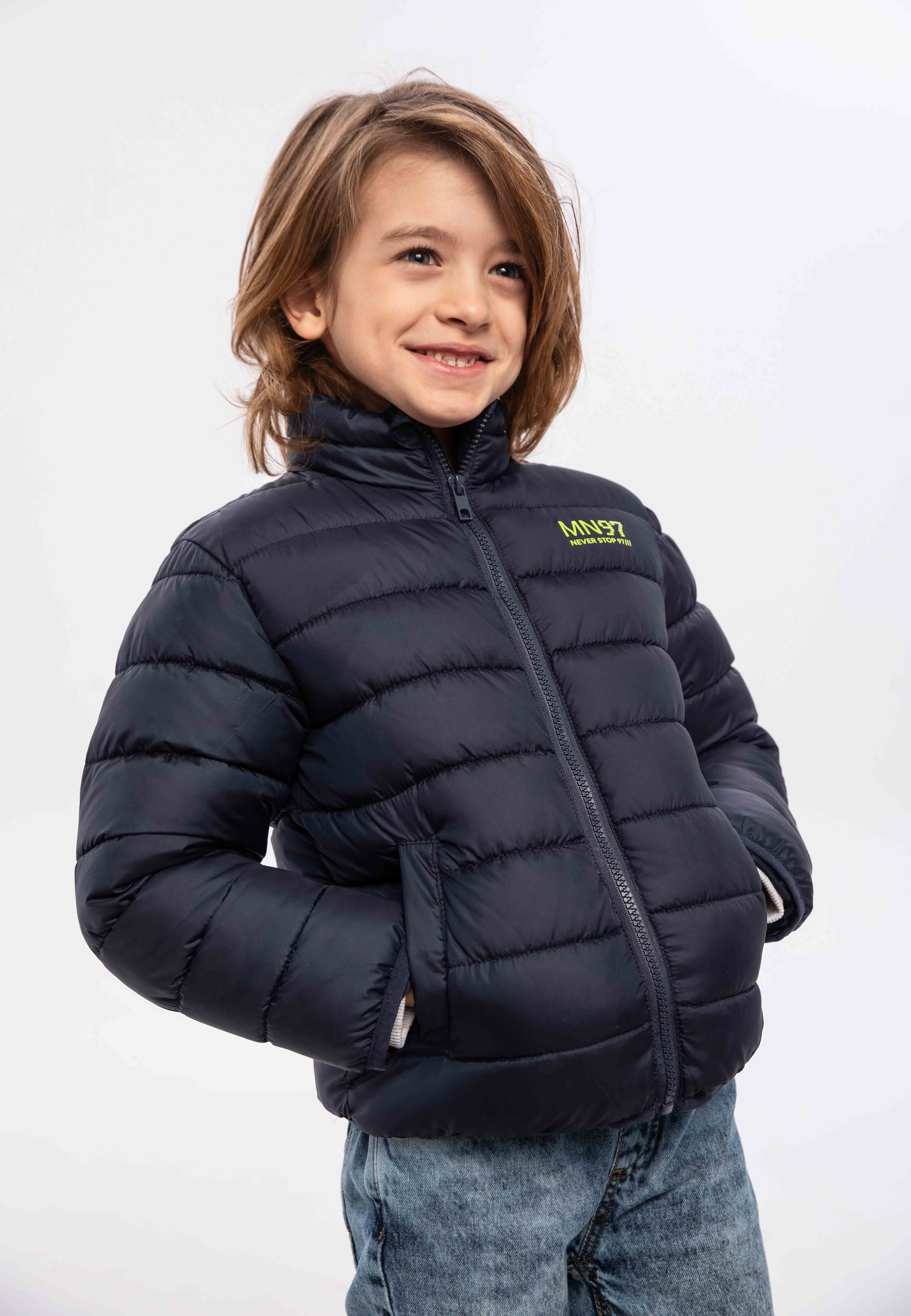 MINOTI Funktionsjacke Steppjacke (12m-14y) Dunkelblau