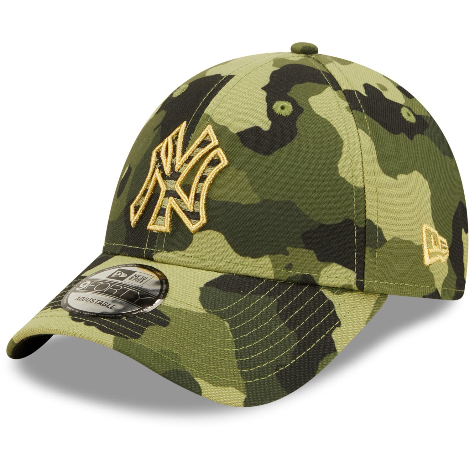 New Era Baseball Cap 9Forty MLB ARMED FORCES DAY 2022 New York Yankees