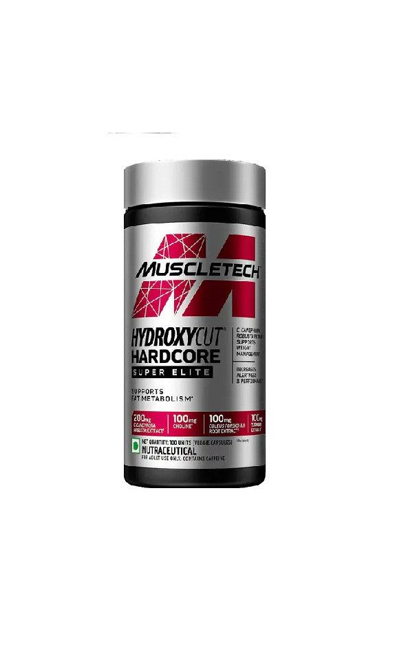 Muscletech Hydroxycut Hardcore SUPER Elite 100 Caps Kapseln, 200 g, Kapseln