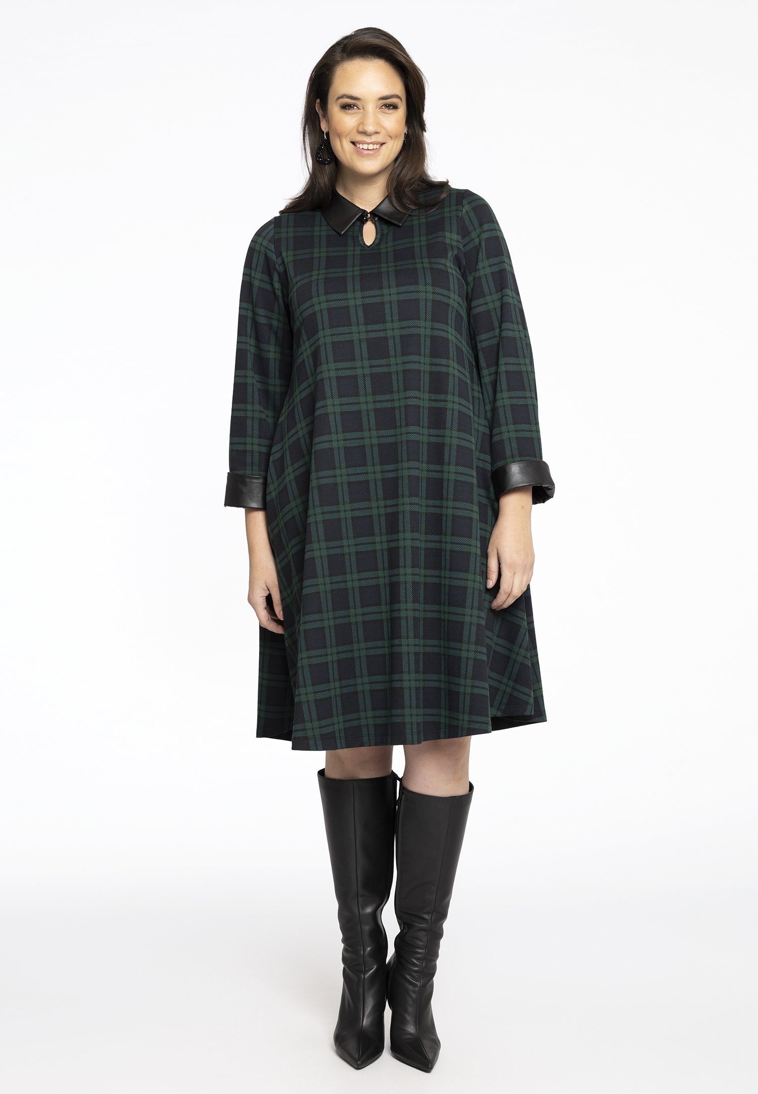 YOEK A-Linien-Kleid Damen Kleid Große Größen günstig online kaufen