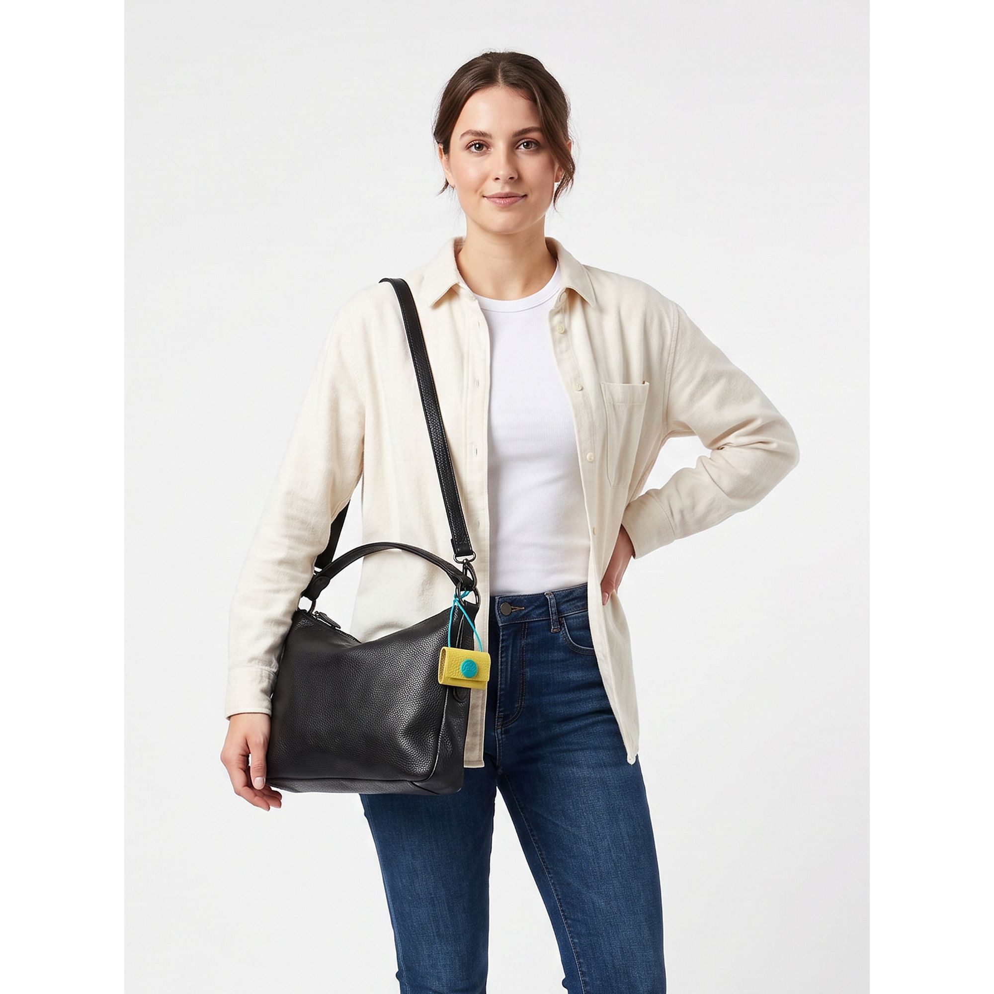 Gabs Schultertasche Calipso, Leder
