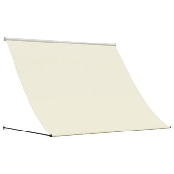 vidaXL Markise Markise Einziehbar Creme 200x150 cm Stoff und Stahl