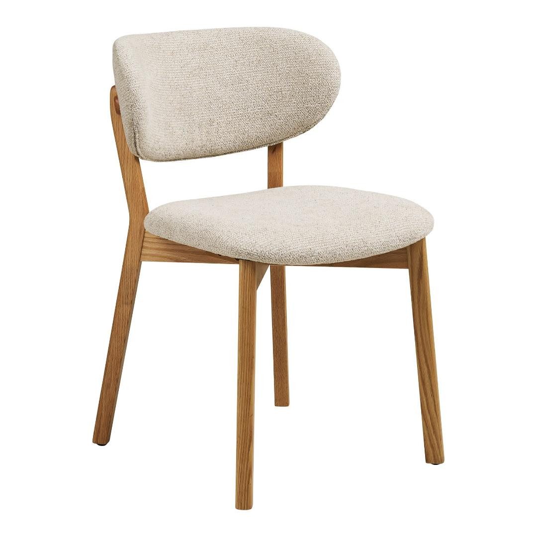 House Nordic Esszimmerstuhl 2er Set Bera Esszimmerstuhl Eiche, beige.