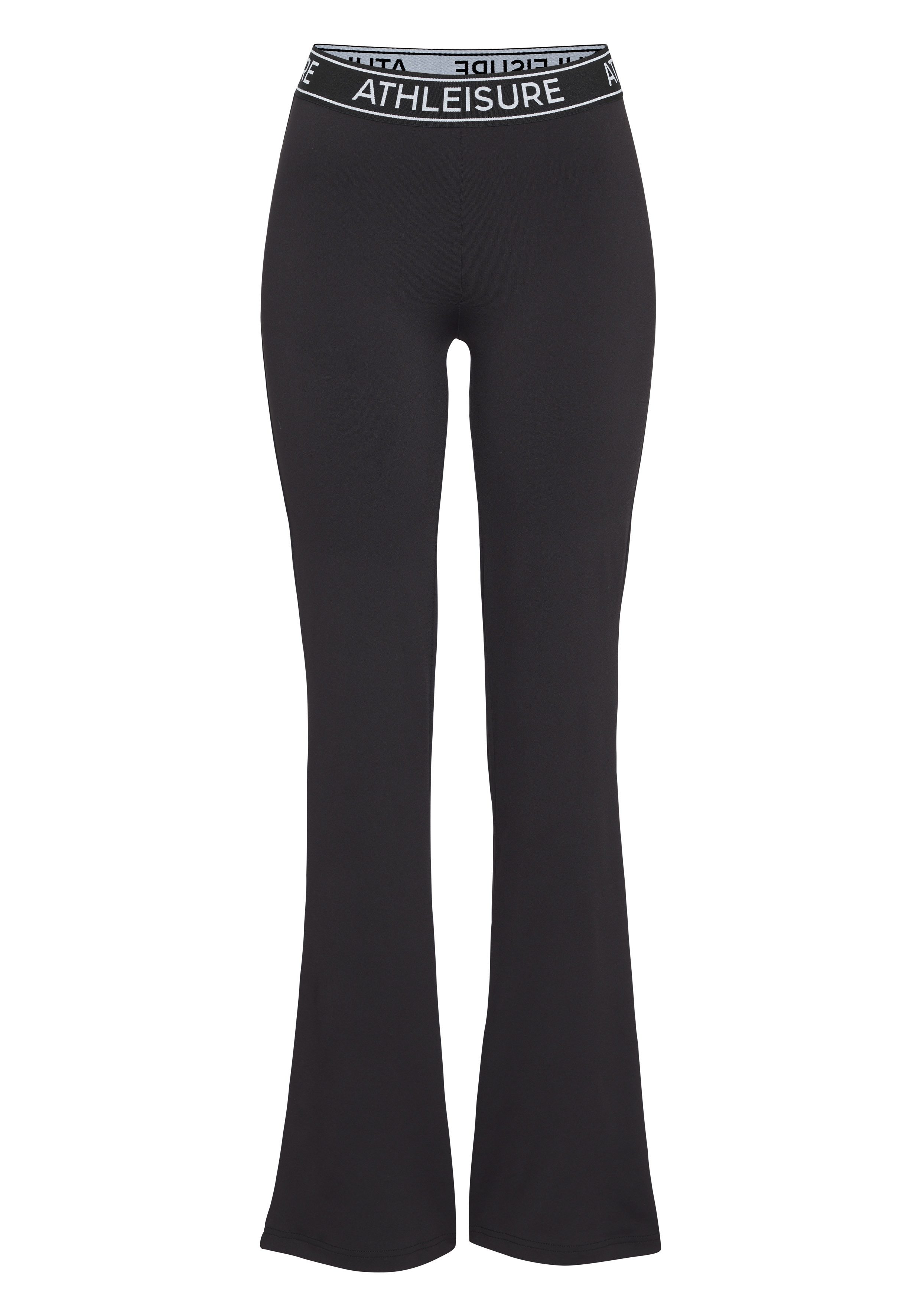 LASCANA ACTIVE Jazzpants mit breitem Gummibund und Aufschrift