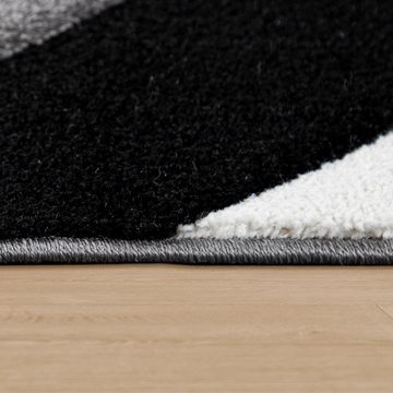 Teppich Schlafzimmer Abstraktes Wellenmuster Teppich, Paco Home, Läufer, Höhe: 16 mm