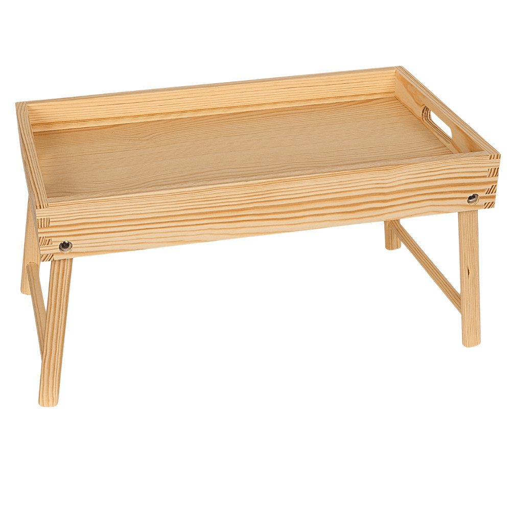 NATUREHOME Dekotablett NH-T Bett-Tablett mit Beinen