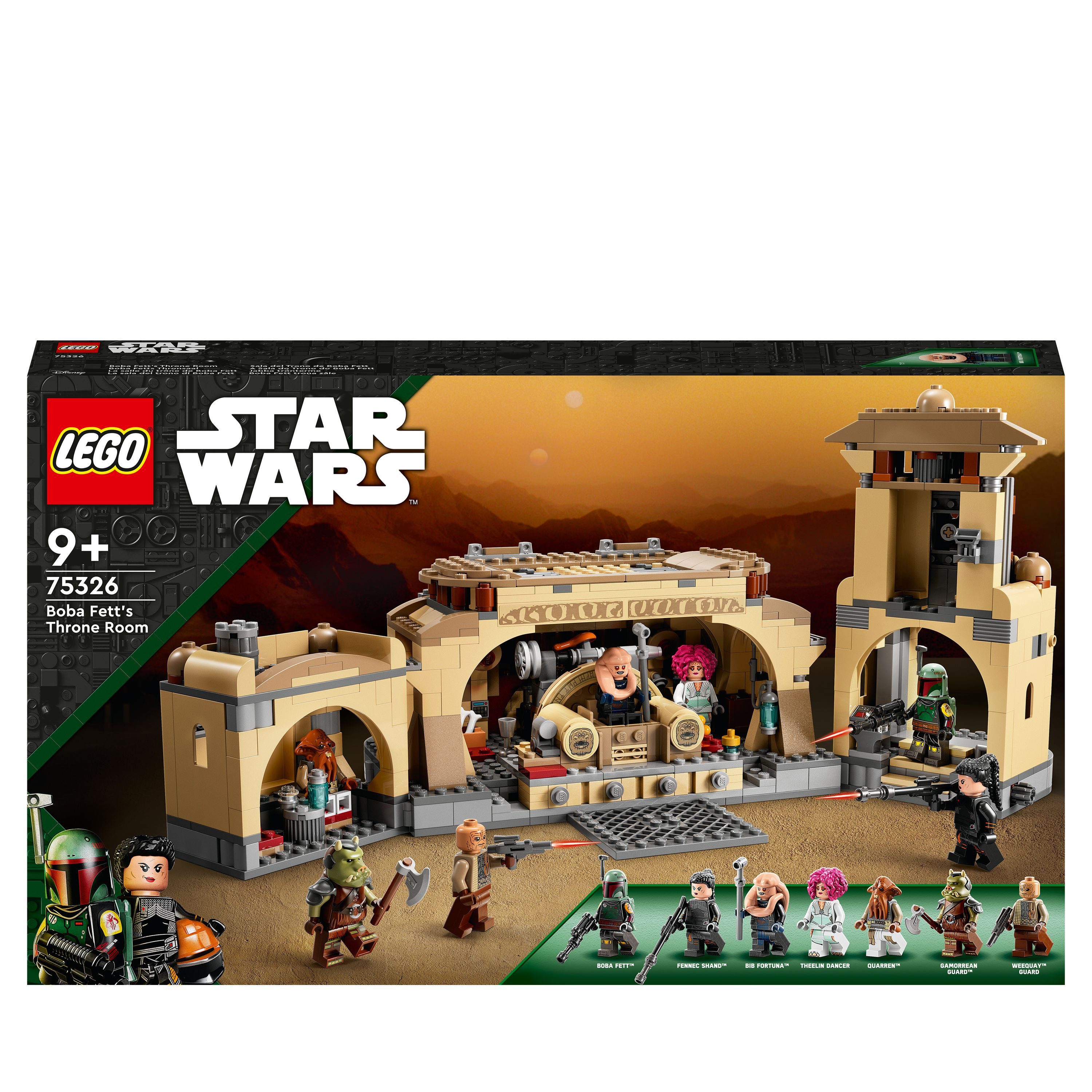 LEGO® LEGO Boba Fetts Thronsaal Konstruktionsspielsteine
