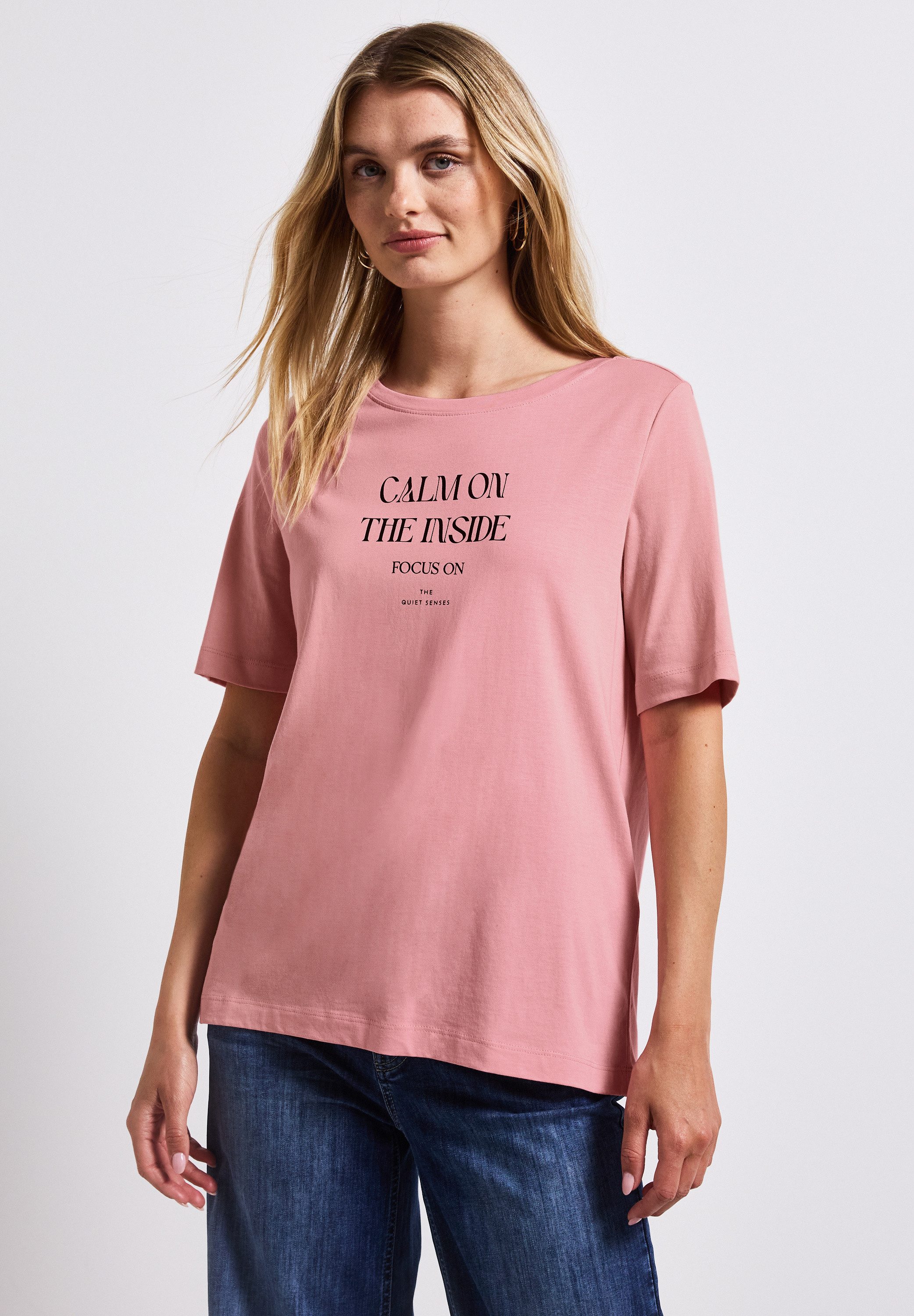 STREET ONE Print-Shirt, im soften Baumwoll-Mix günstig online kaufen