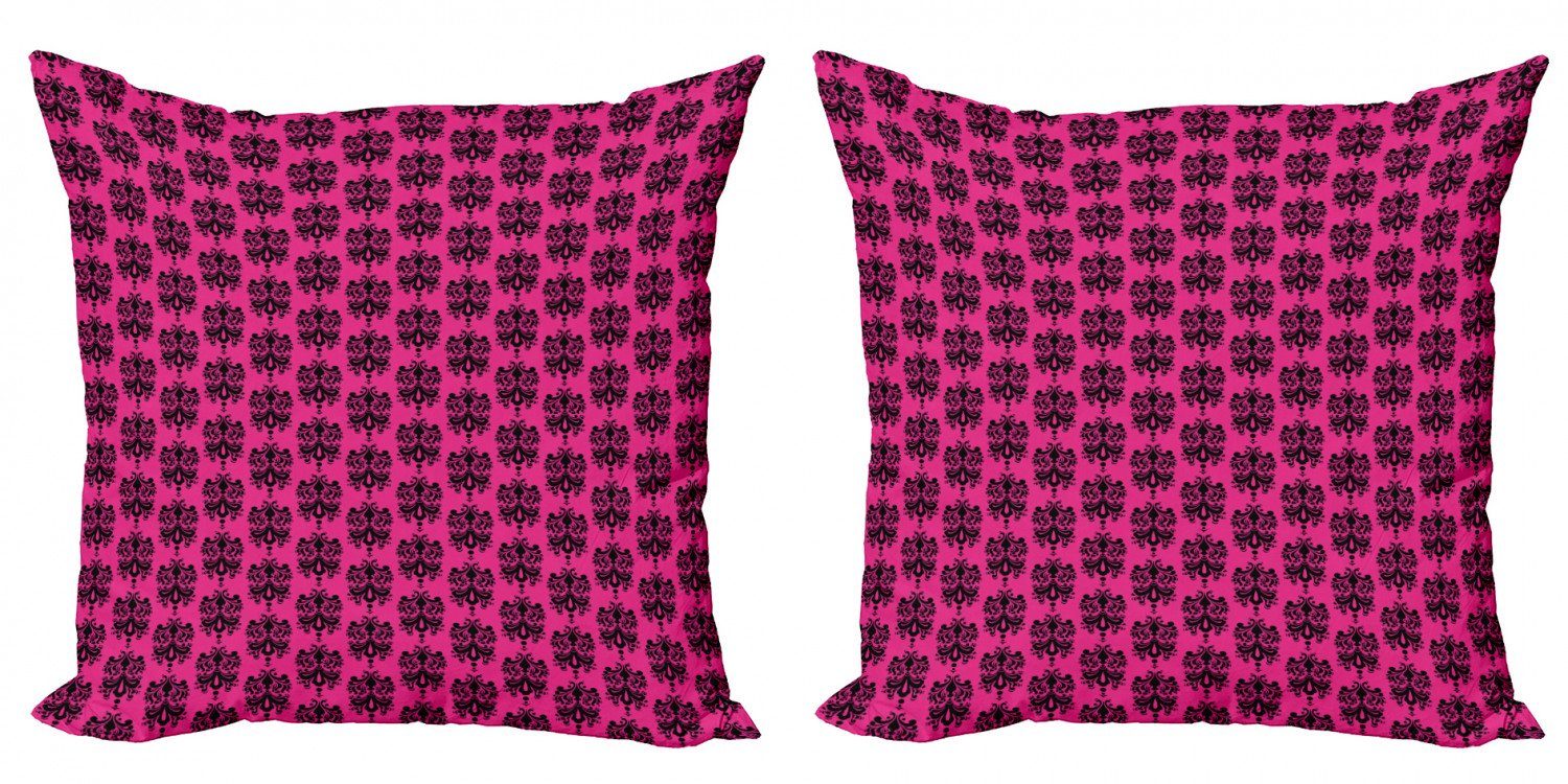 Kissenbezüge Modern Accent Doppelseitiger Digitaldruck, Abakuhaus (2 Stück), Hot Pink Eastern Orient