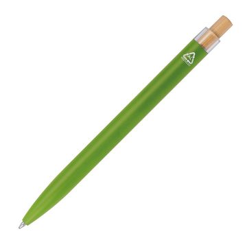 Livepac Office Kugelschreiber Kugelschreiber aus recyceltem Aluminium / Farbe: hellgrün