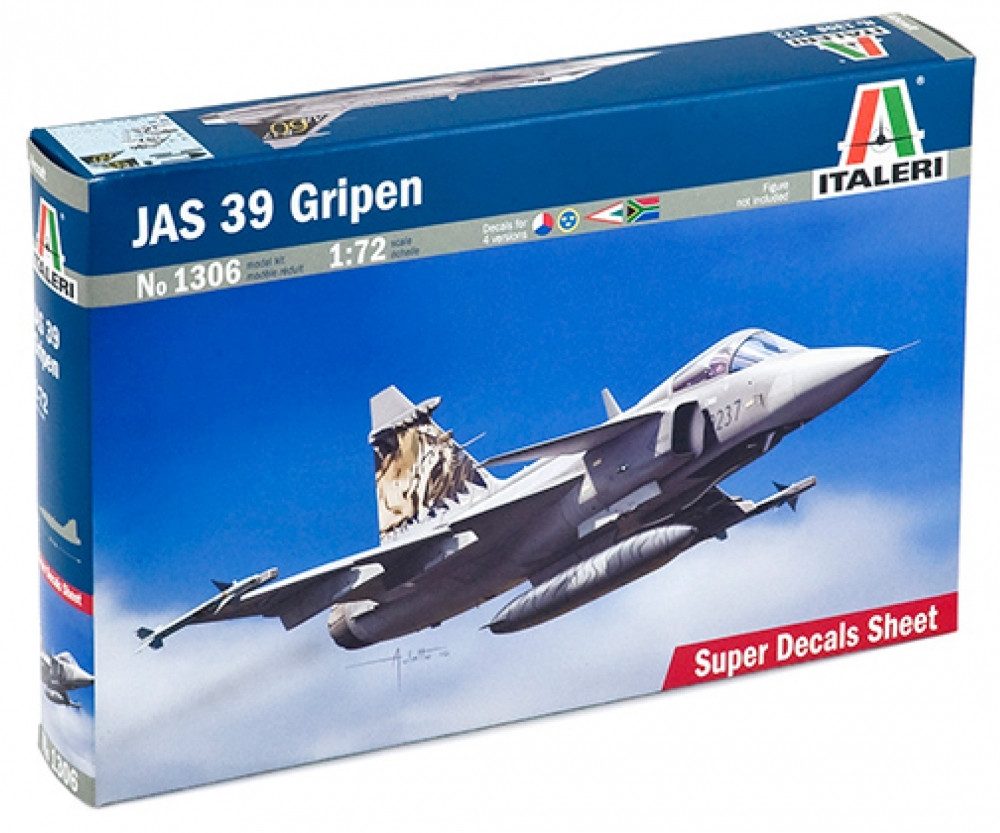 Italeri Modellbausatz Italeri 1:72 JAS 39 GRIPEN