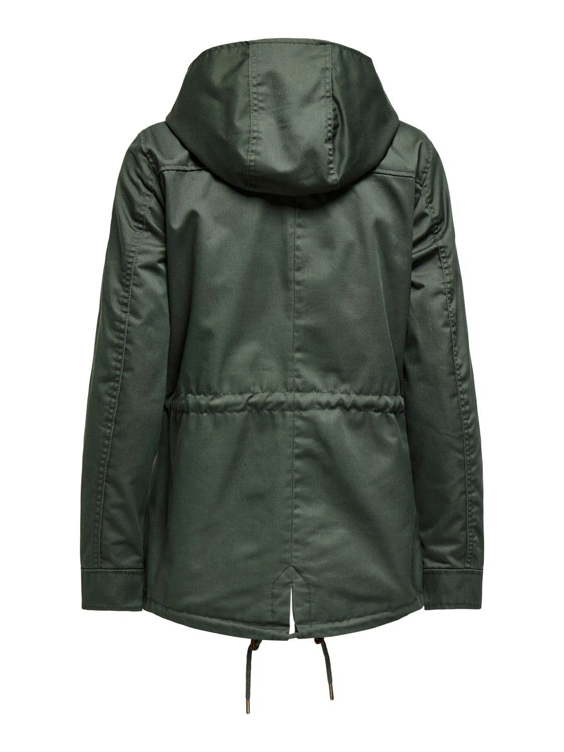 ONLY Parka ONLY Damen Übergangs-Jacke OnlLorca Canvas Parka mit Kapuze günstig online kaufen