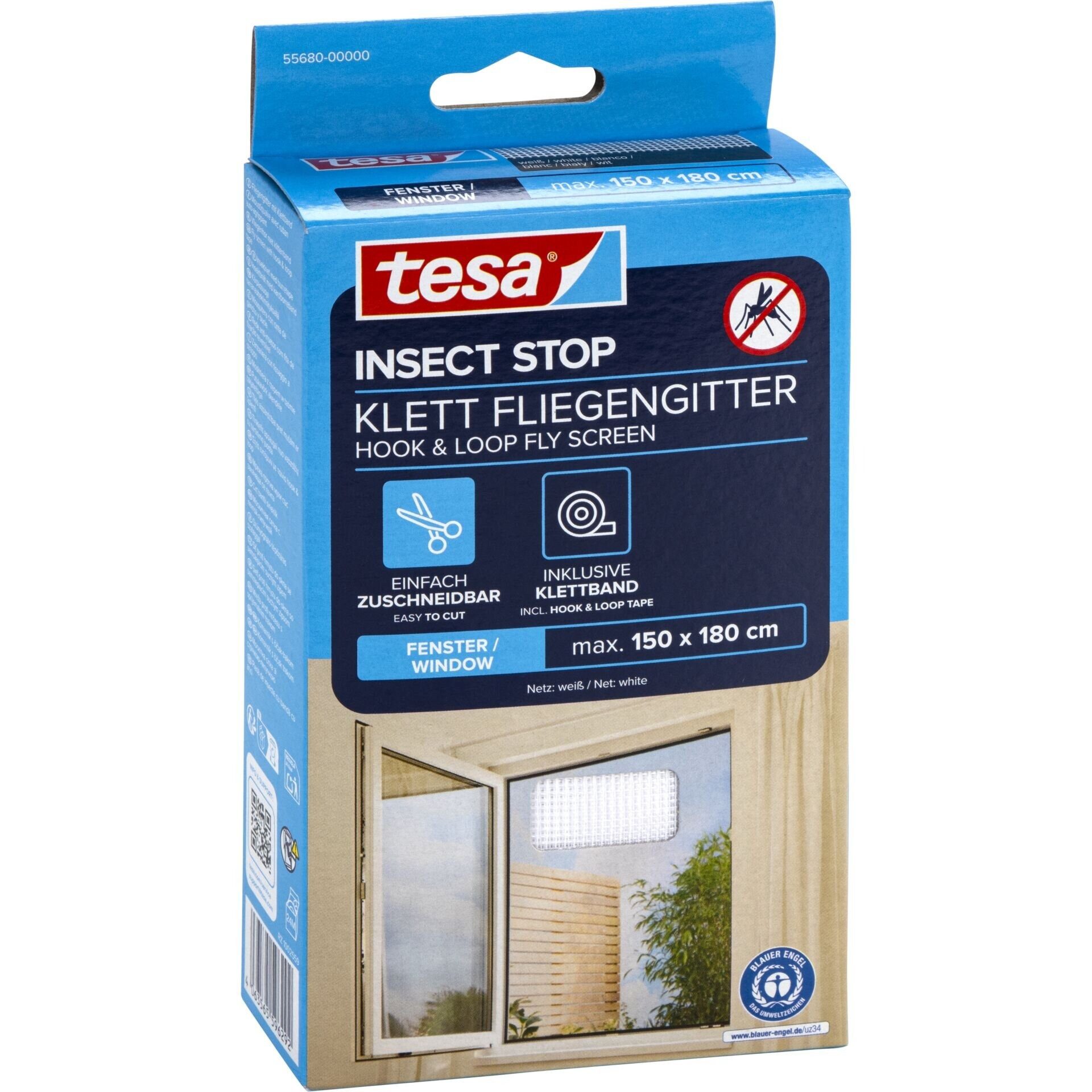 tesa Insektenschutz-Fensterrahmen Tesa Insect Stop Standard