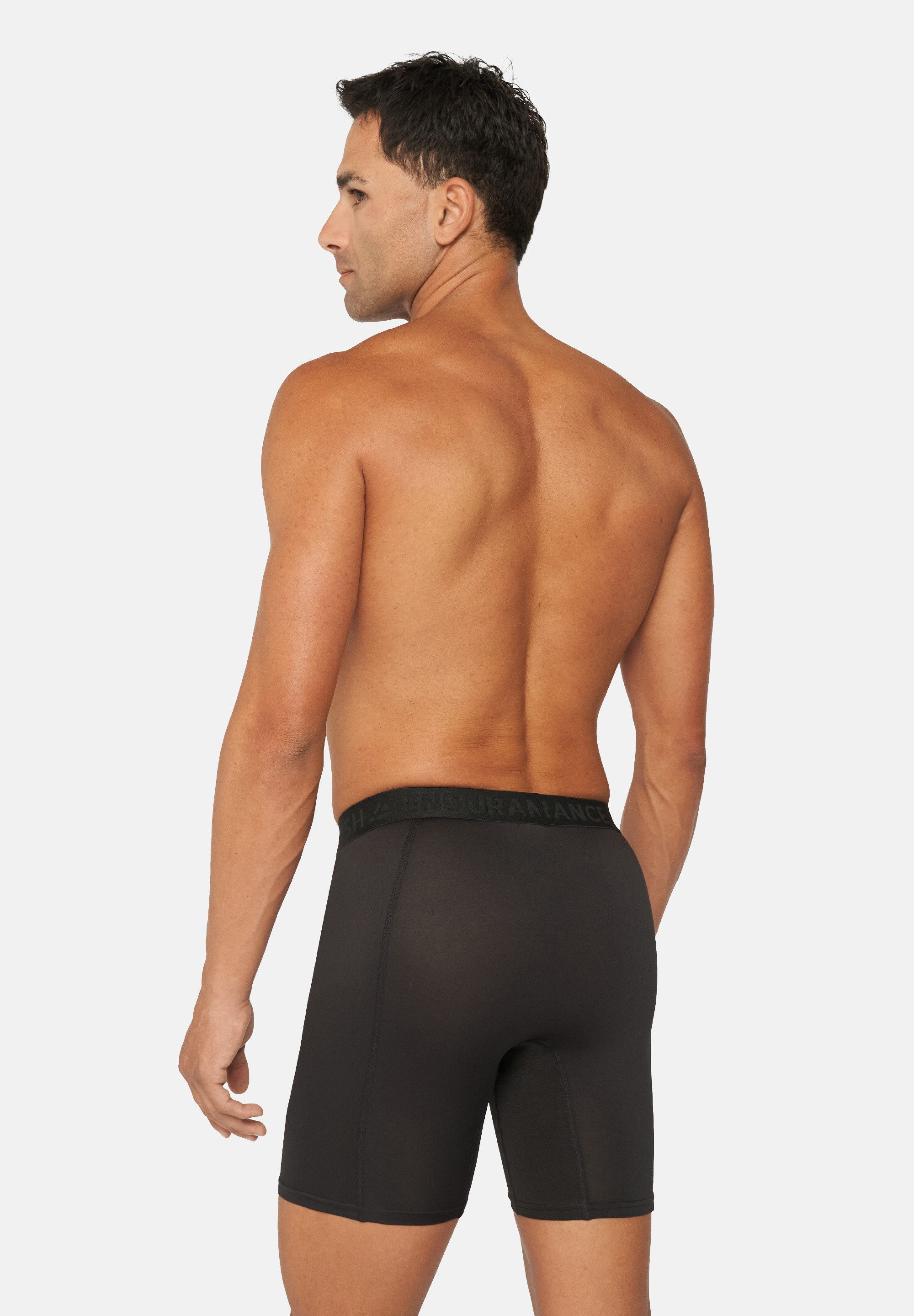DANISH ENDURANCE Boxershorts Sports Trunks Extra (3-St) Schnelltrocknende Sportunterhose, ohne Aufrollen & Verrutschen
