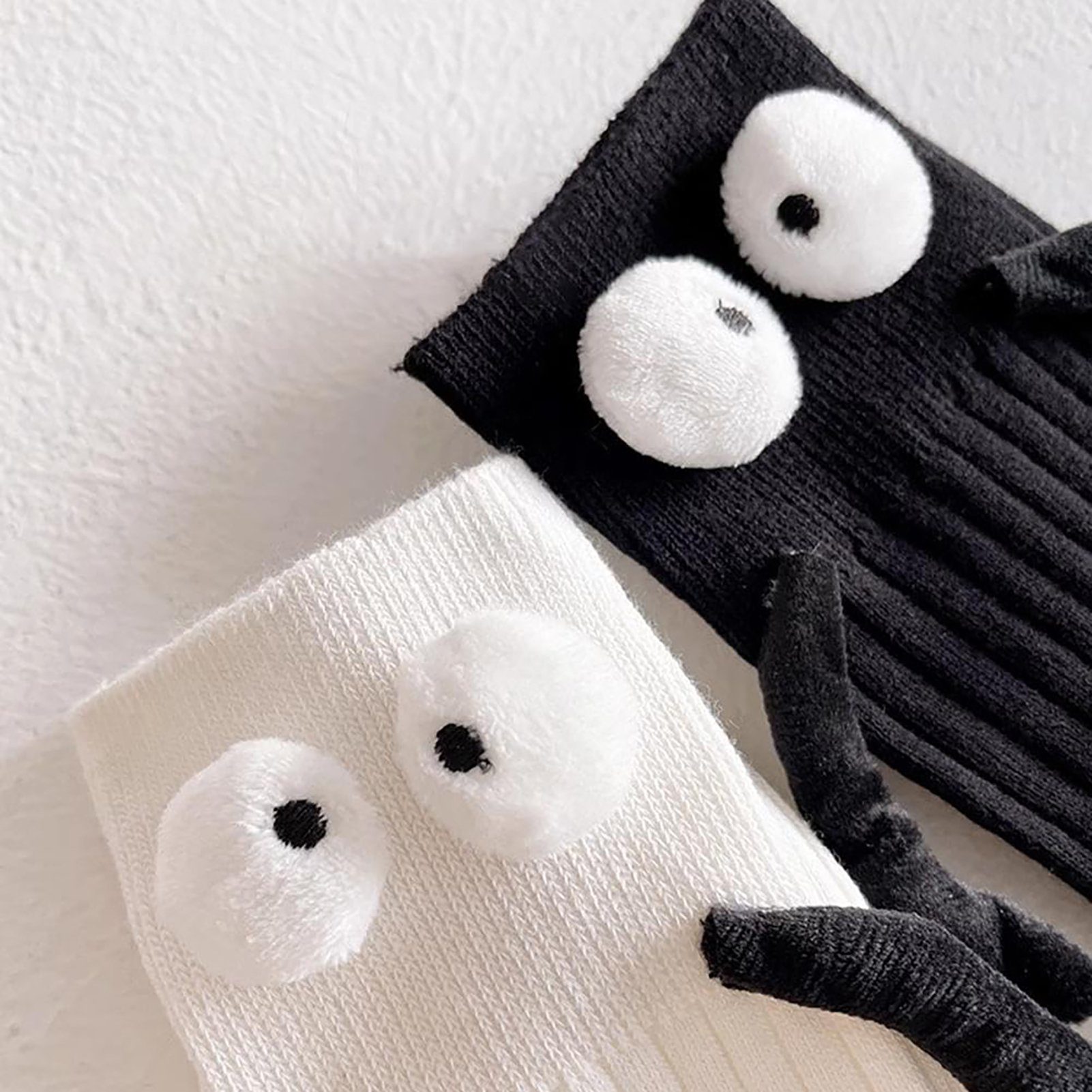 Rutaqian Socken Socken, lustige Socken Weihnachtssocken,Unisex und Weiß Männer Frauen 1 Hand Socken in für für Paare Hand