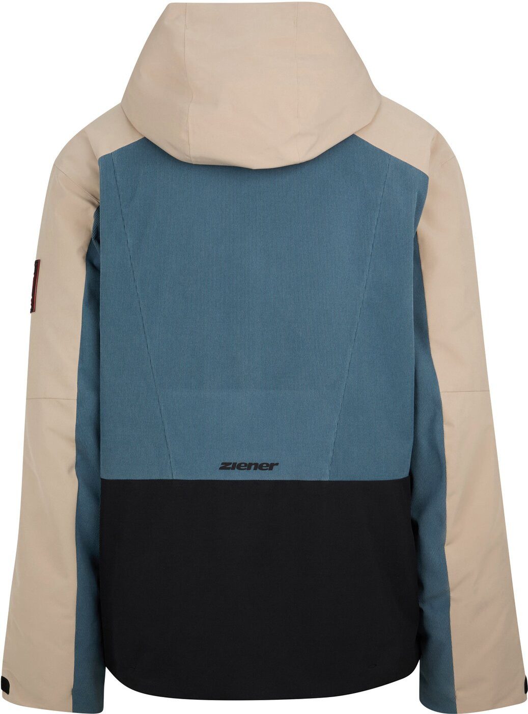 Ziener Skijacke TOBIN-Z jacket man IRON SKY CORD.BLACK günstig online kaufen