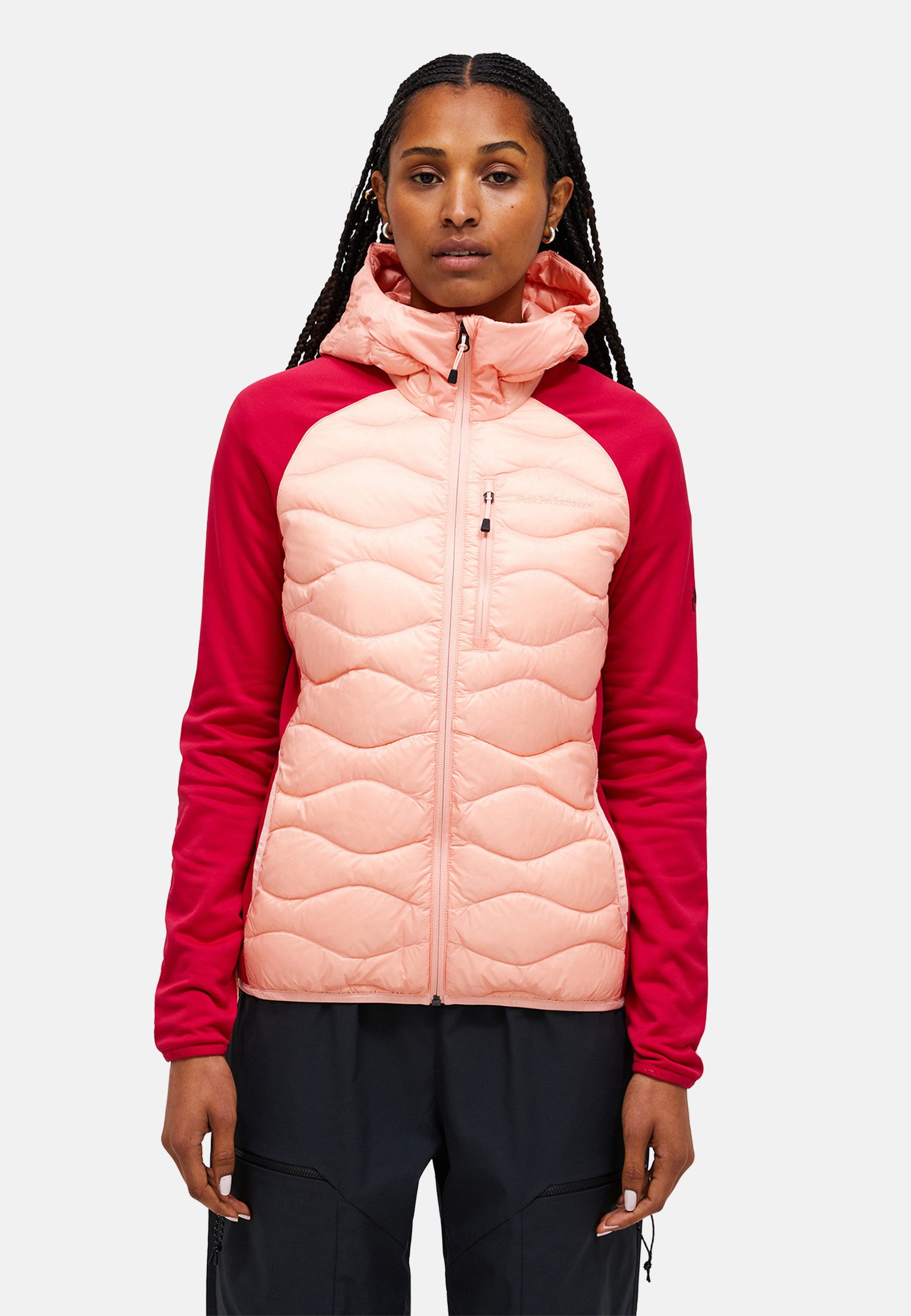 Peak Performance Funktionsjacke W Helium Hybrid Down Hood Jacket mit sportivem Design