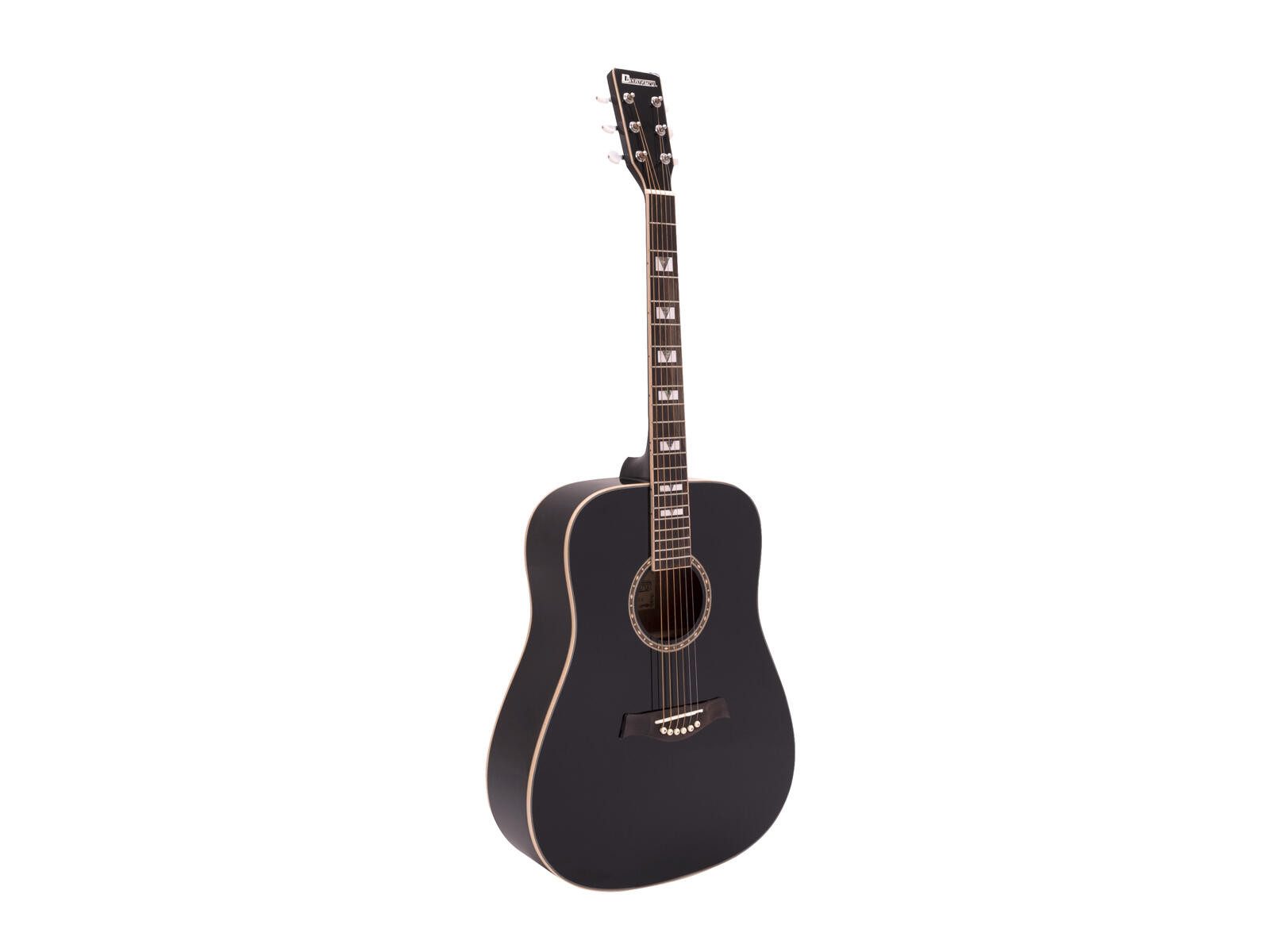 Akustikgitarre DIMAVERY STW-40 Westerngitarre, schwarz