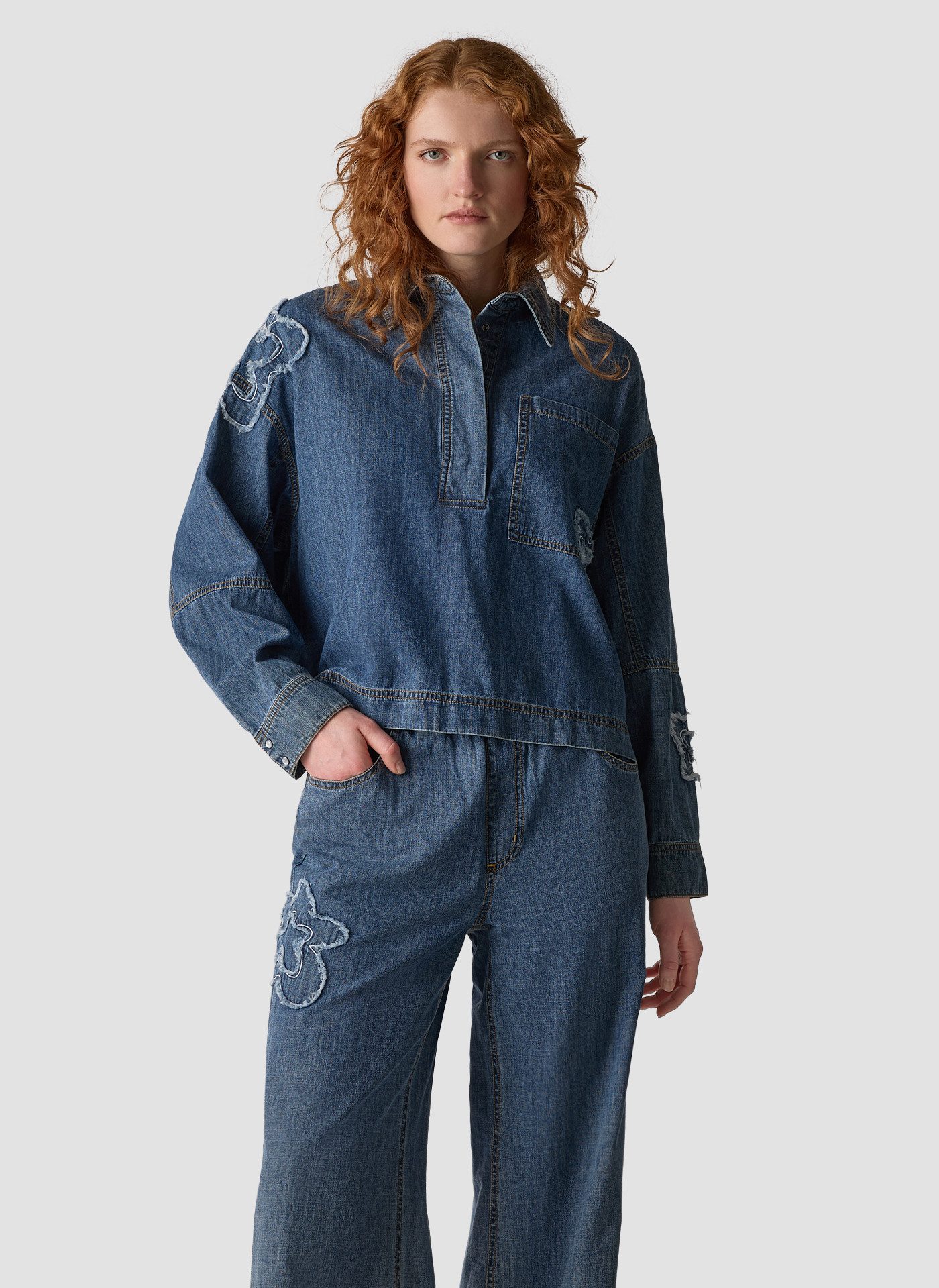 LeComte Klassische Bluse Bluse