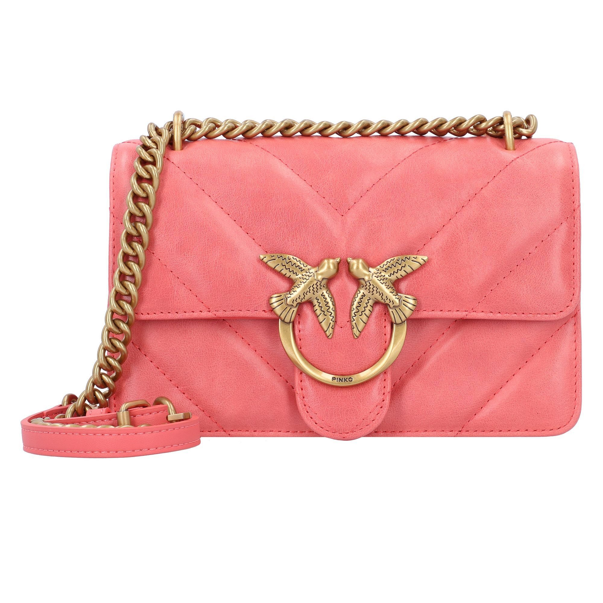 PINKO Umhängetasche Love One, Leder