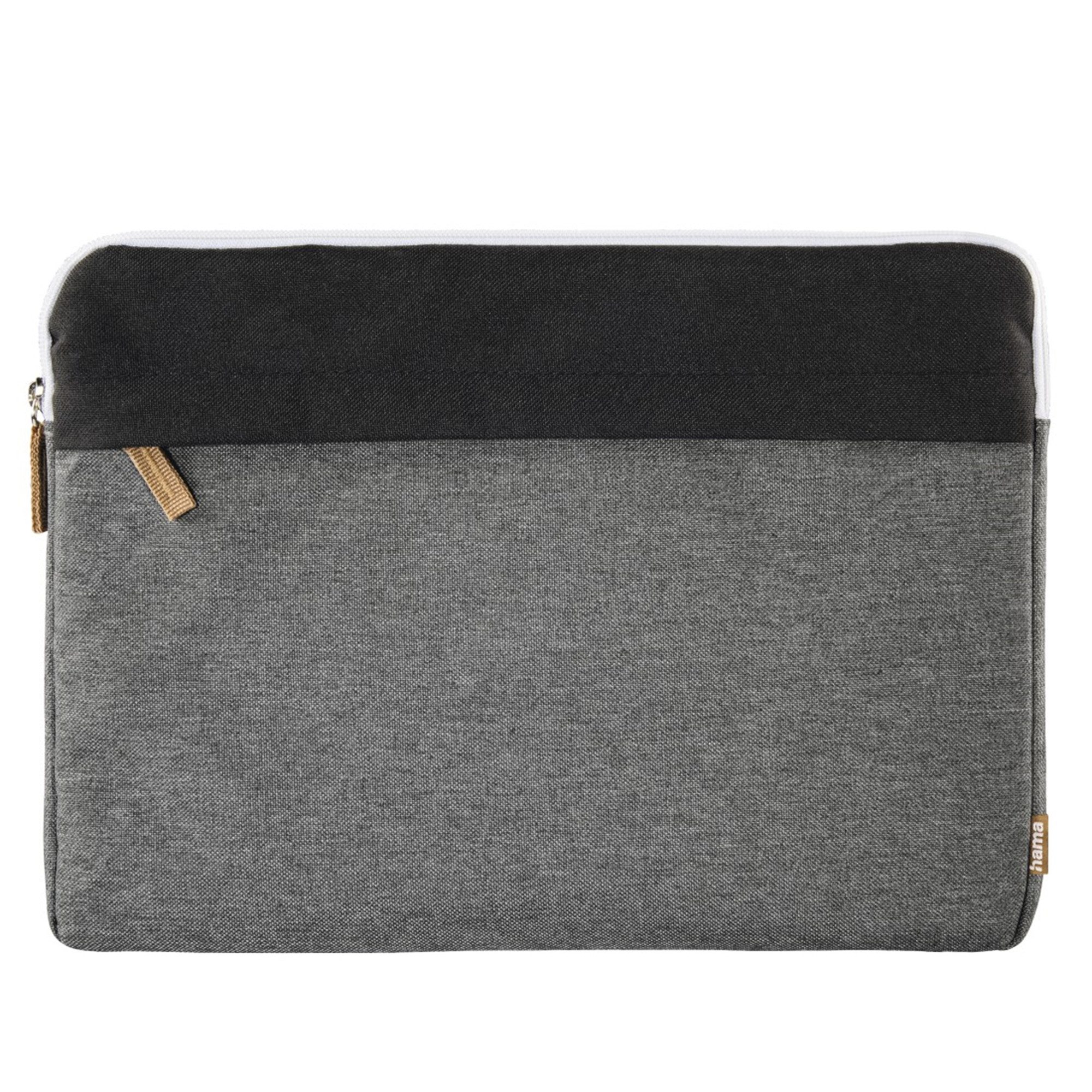 Laptoptasche "Florenz", bis 34 cm (13,3), Schwarz/Grau