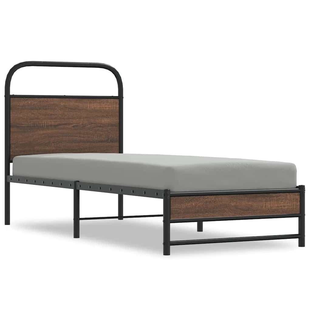 vidaXL Bett Bettgestell ohne Matratze 75x190 günstig online kaufen