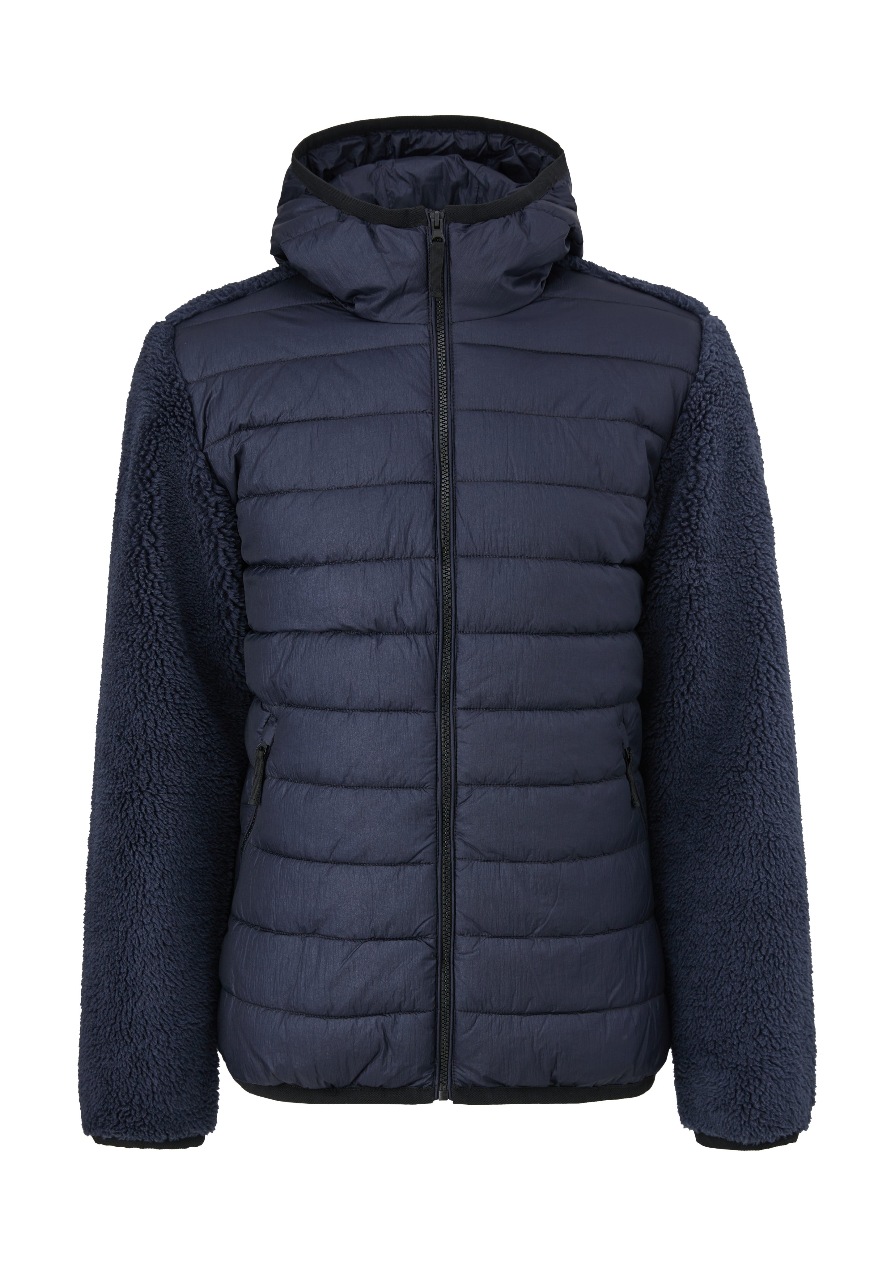 blue Allwetterjacke dark Fabricmix s.Oliver im Jacke