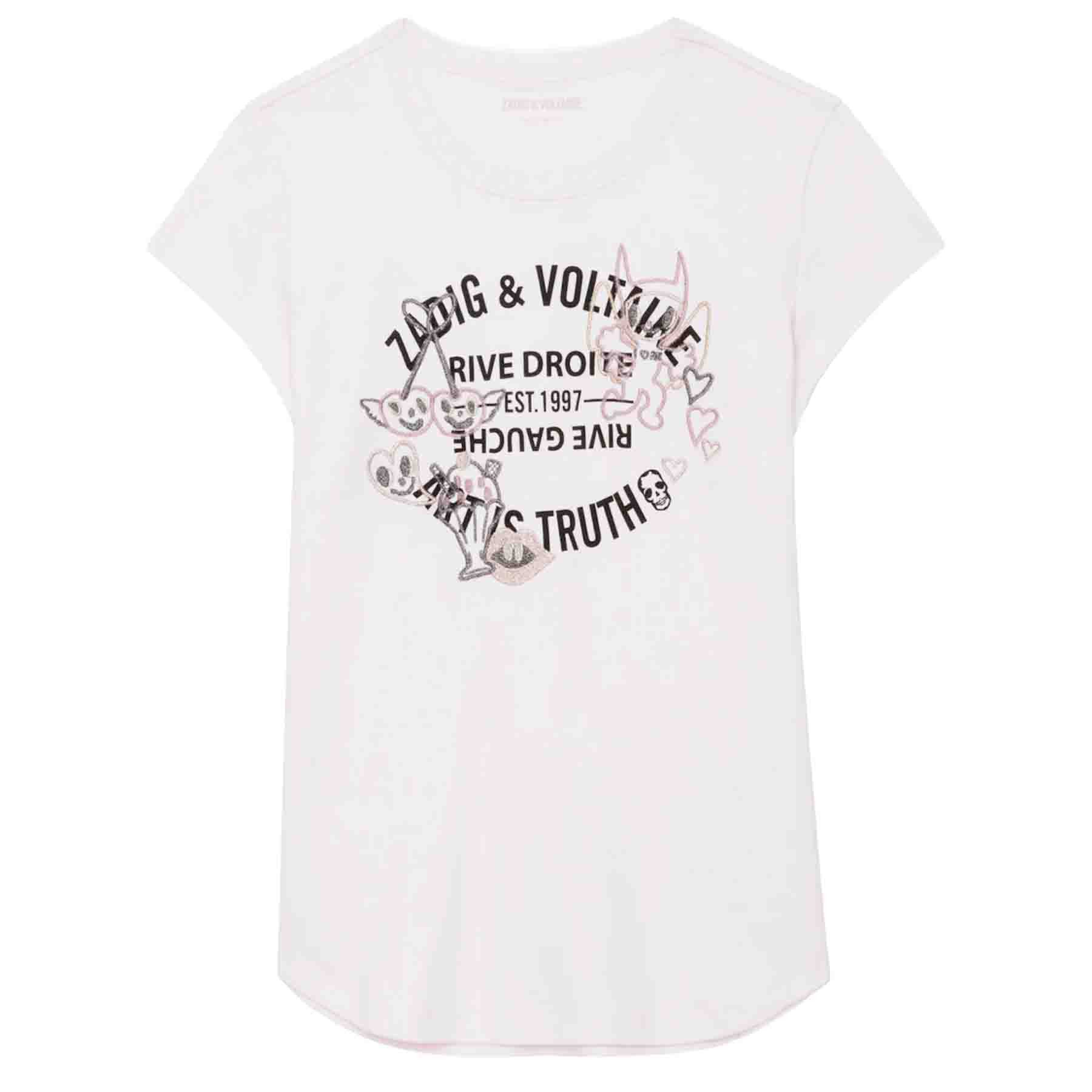 ZADIG & VOLTAIRE T-Shirt T-Shirt WOOP ICO BLASON