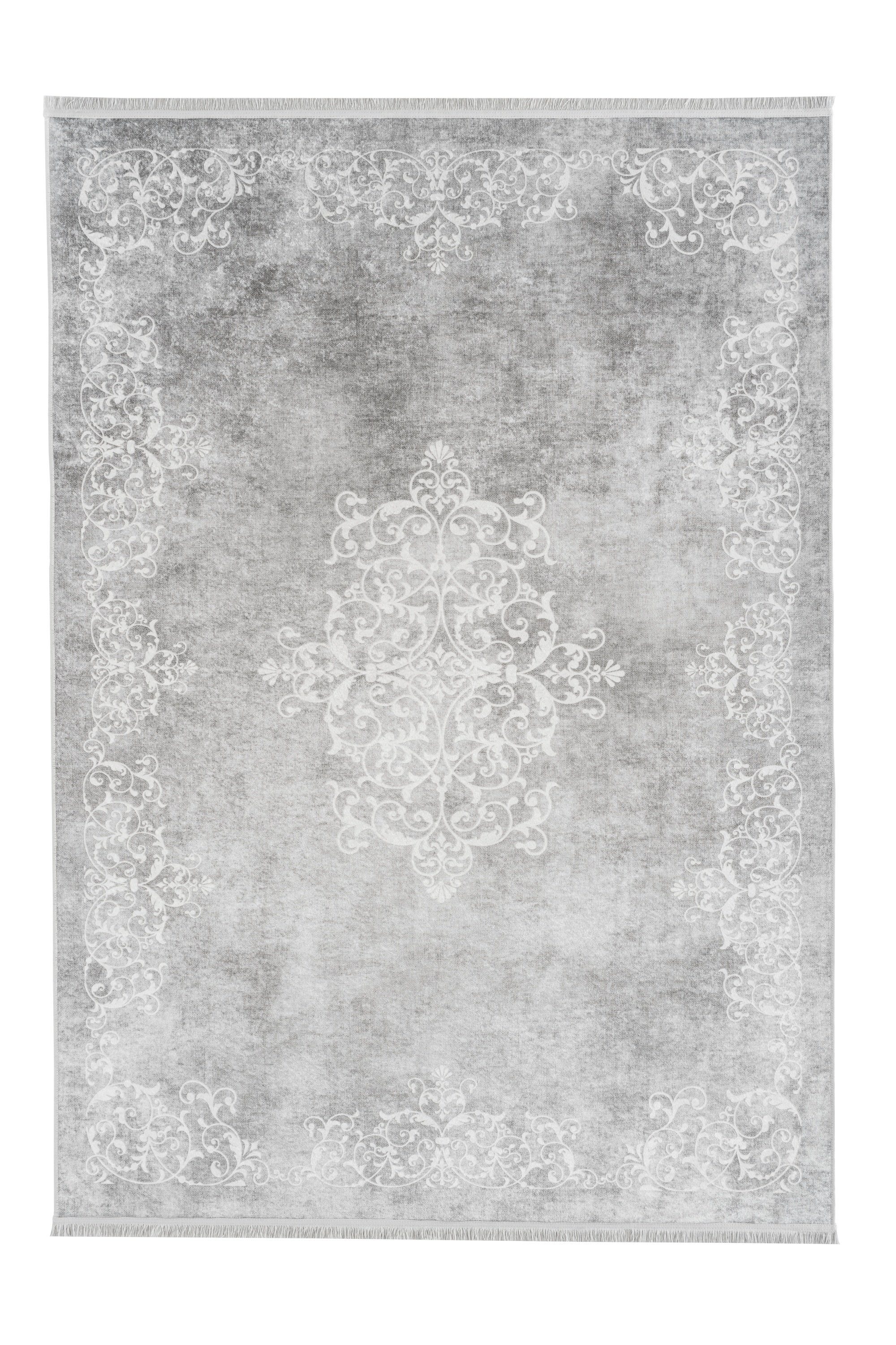 Mozato Teppich Knidos, Rechteckig, Höhe 10mm, Waschbar, Rutschfest, Kurzflo günstig online kaufen