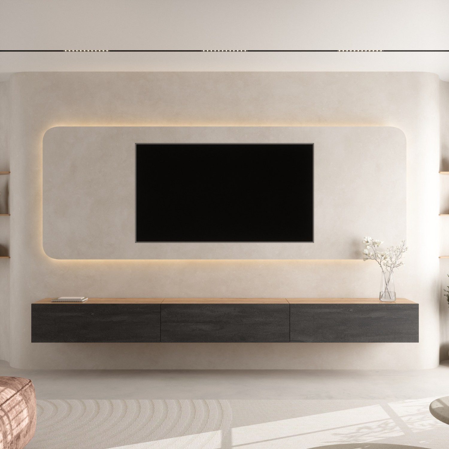 Planetmöbel TV-Board WEST (TV Lowboard, Fernsehschrank günstig online kaufen