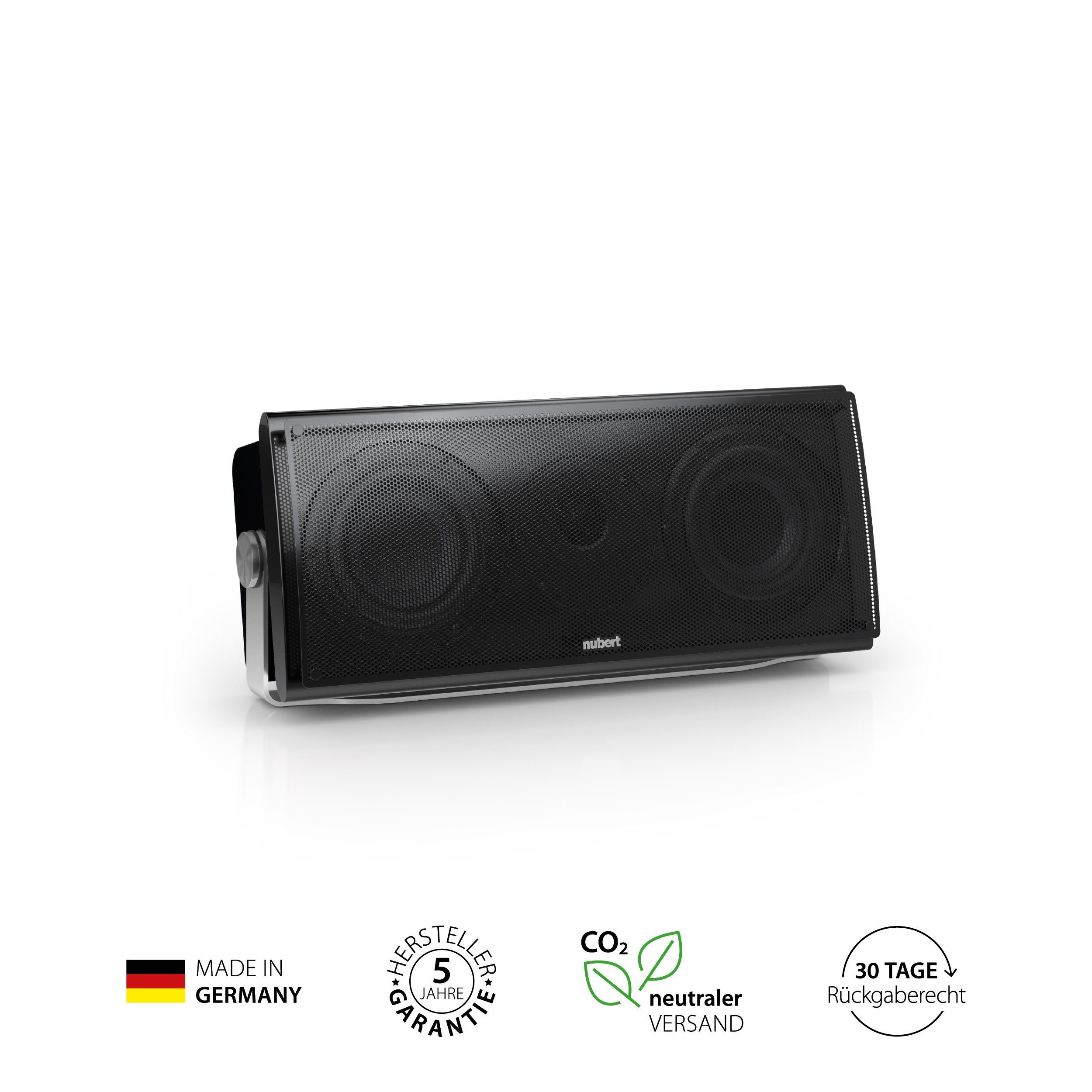 Nubert W) (280 Diamantschwarz 50 Surround-Lautsprecher nuVero