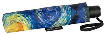 von Lilienfeld Taschenregenschirm Motivschirm Vincent van Gogh Sternennacht Kunst, Kunstdruck