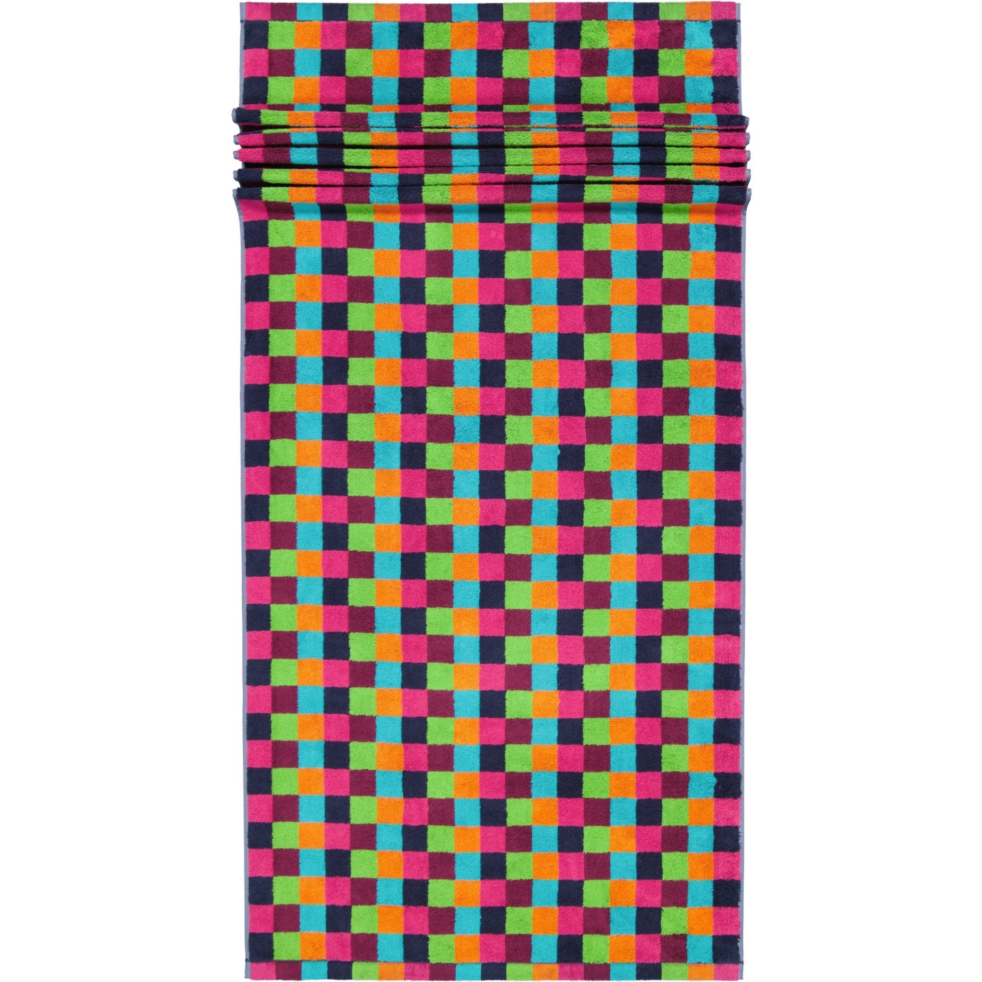 100% 7047, Cawö Baumwolle - Karo Life multicolor 84 Handtücher Style