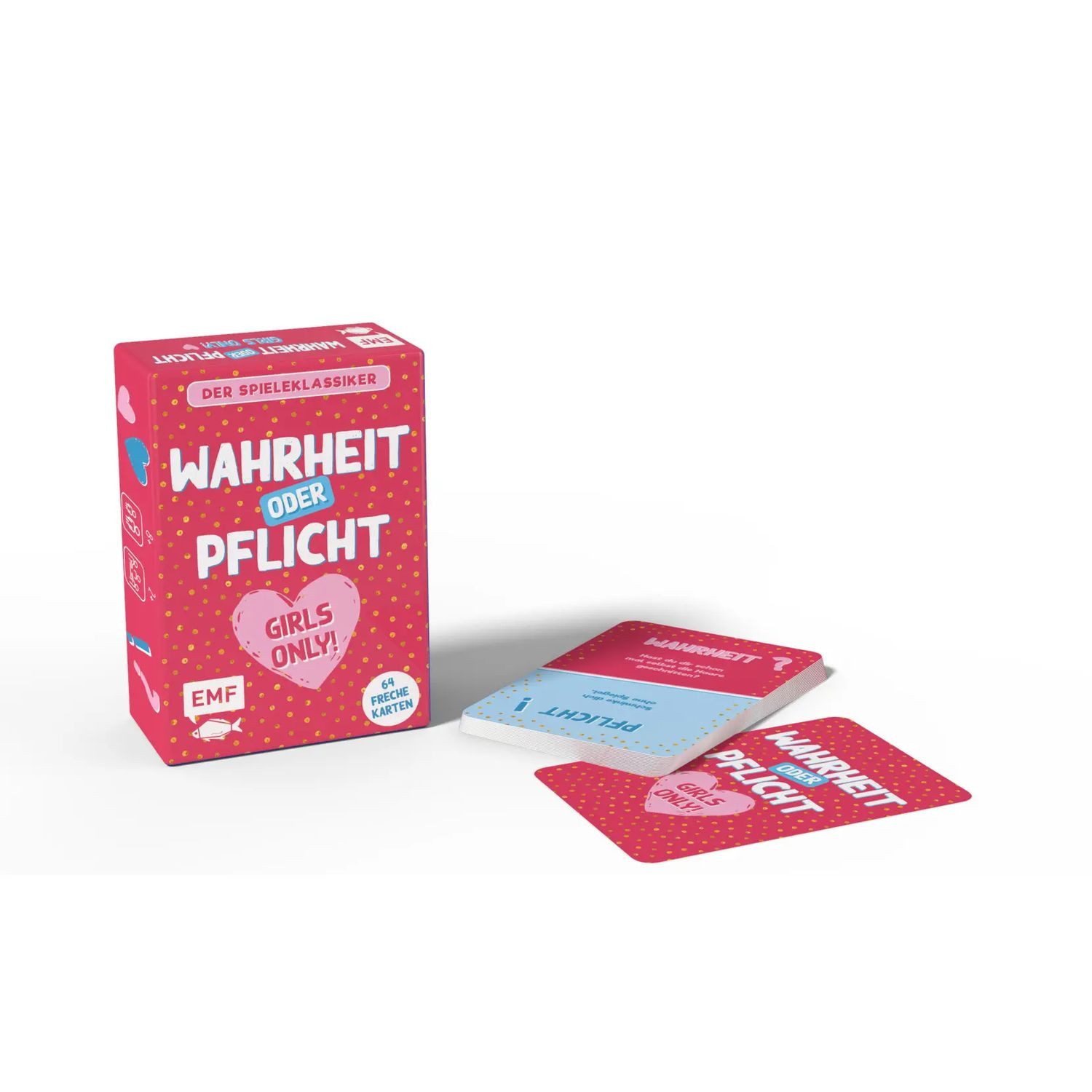 Michael Fischer Spiel Kartenspiel: Wahrheit oder Pflicht - Girls Only!