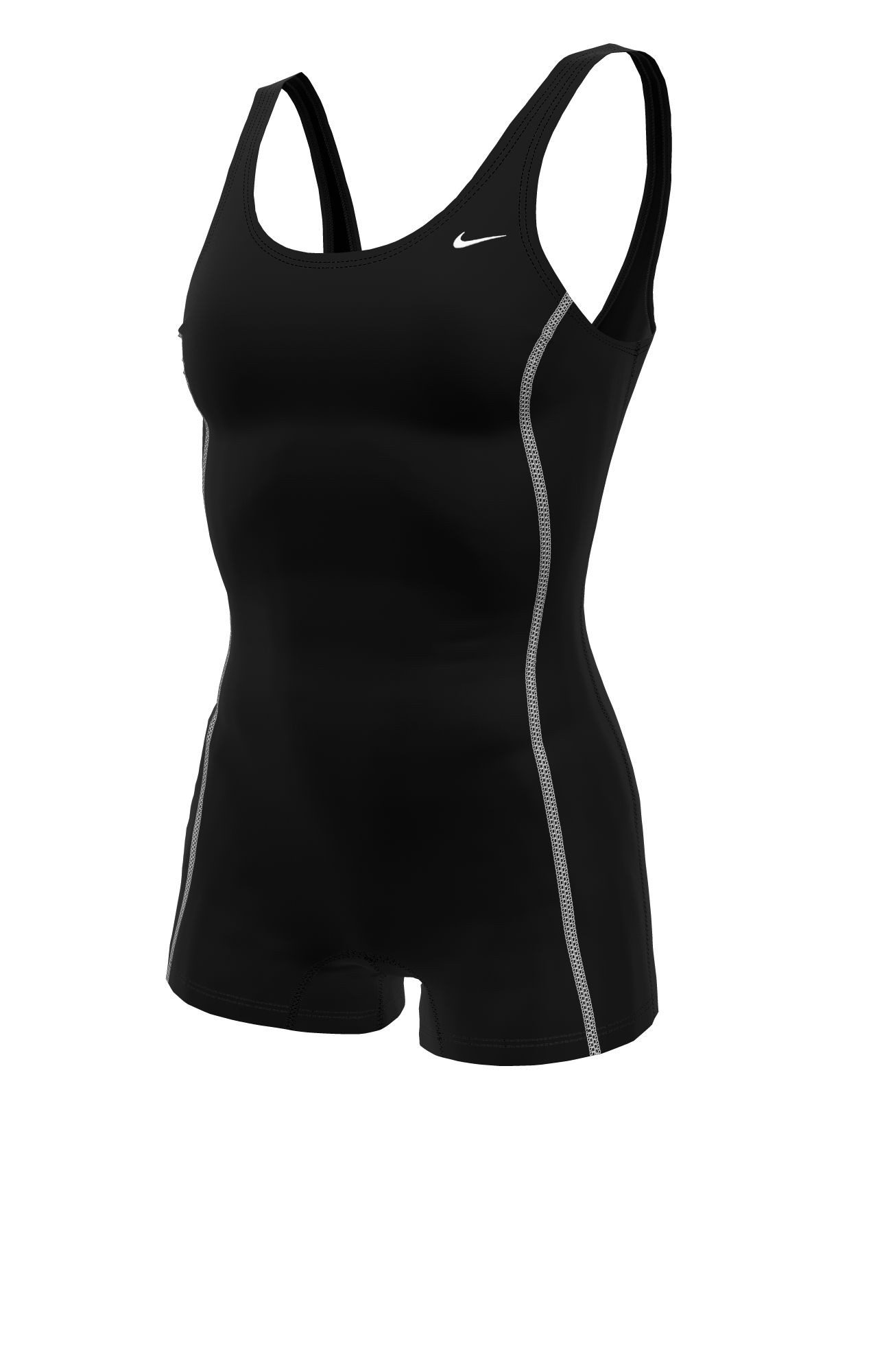 Nike Badeanzug LEGSUIT sportlicher Stil, mit HydraStrong-Technologie, chlorbeständig